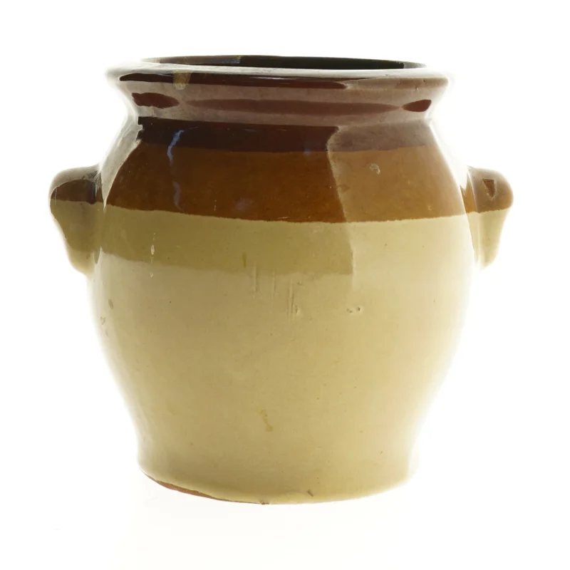 Keramik krukke (str. 14 x 13 cm)