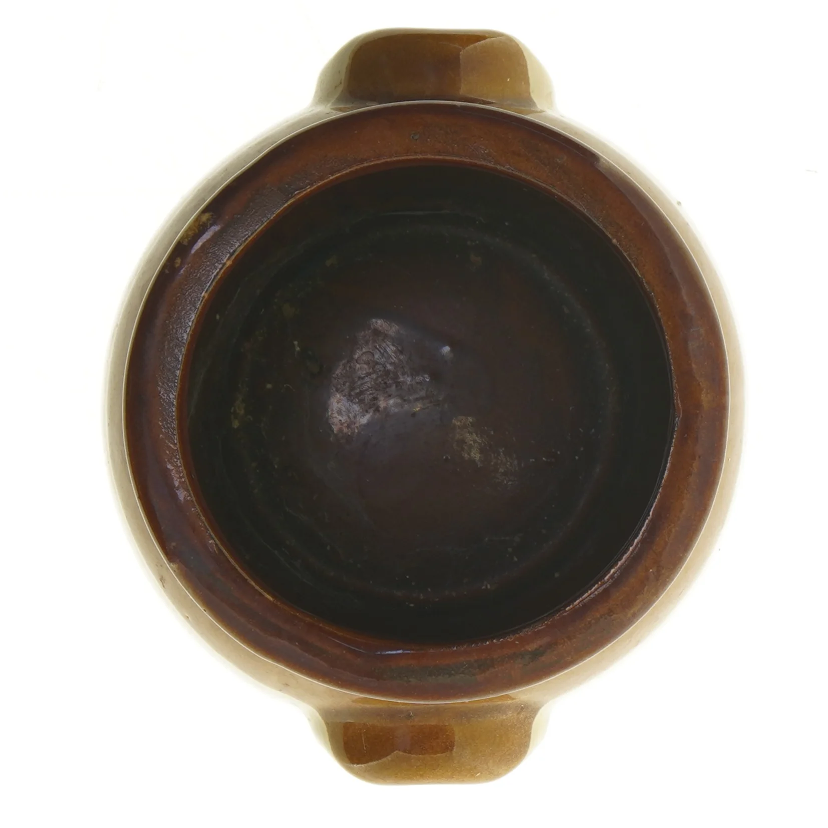 Keramik krukke (str. 14 x 13 cm)