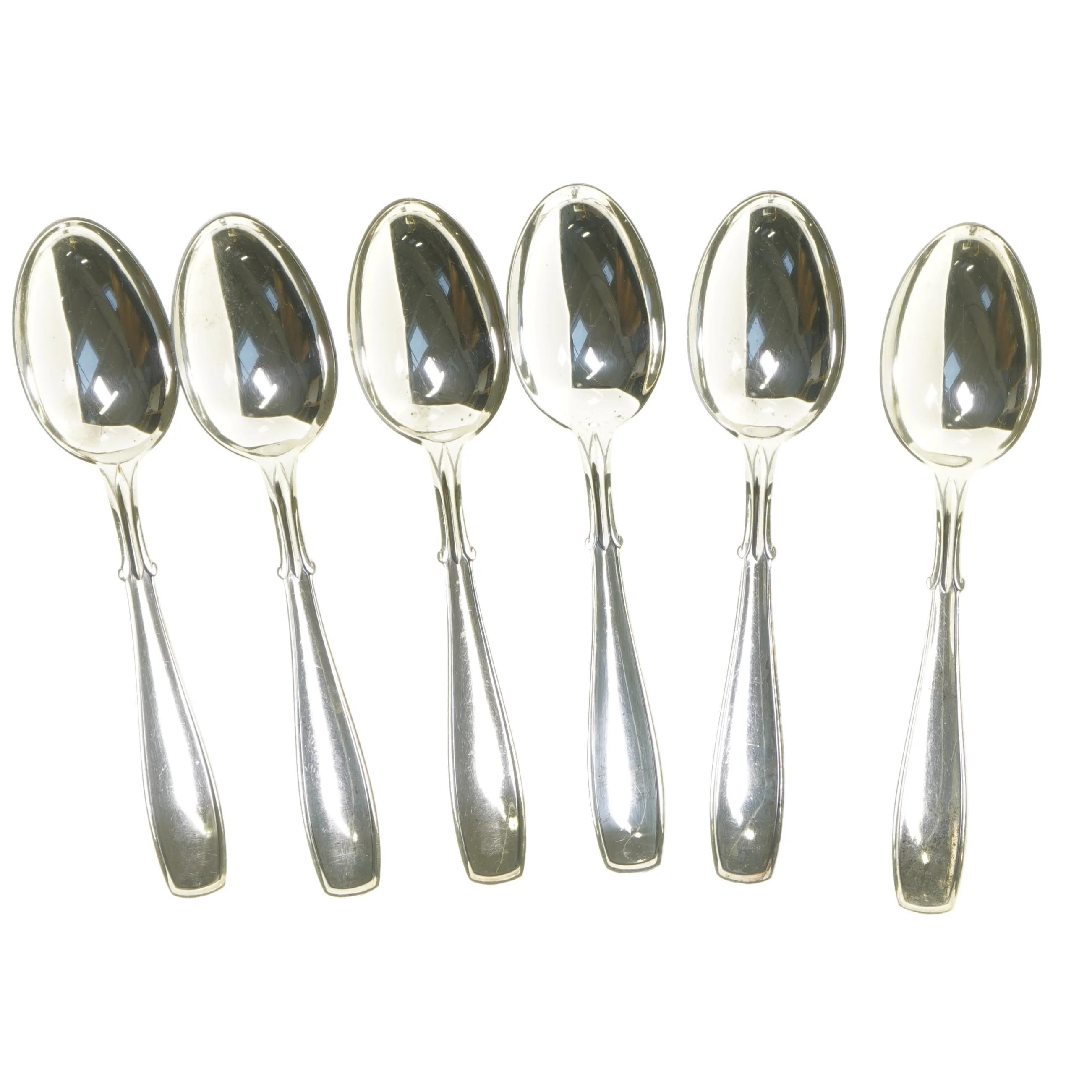 Sæt af 6 suppeskeer fra Absa (str. 6 stk 19,5 cm)