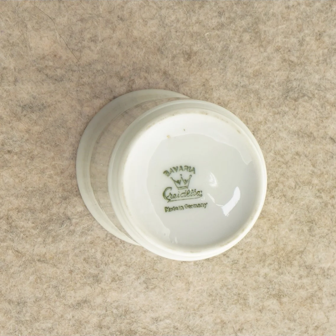 Vase fra Bavaria (str. 14 x 5 cm)