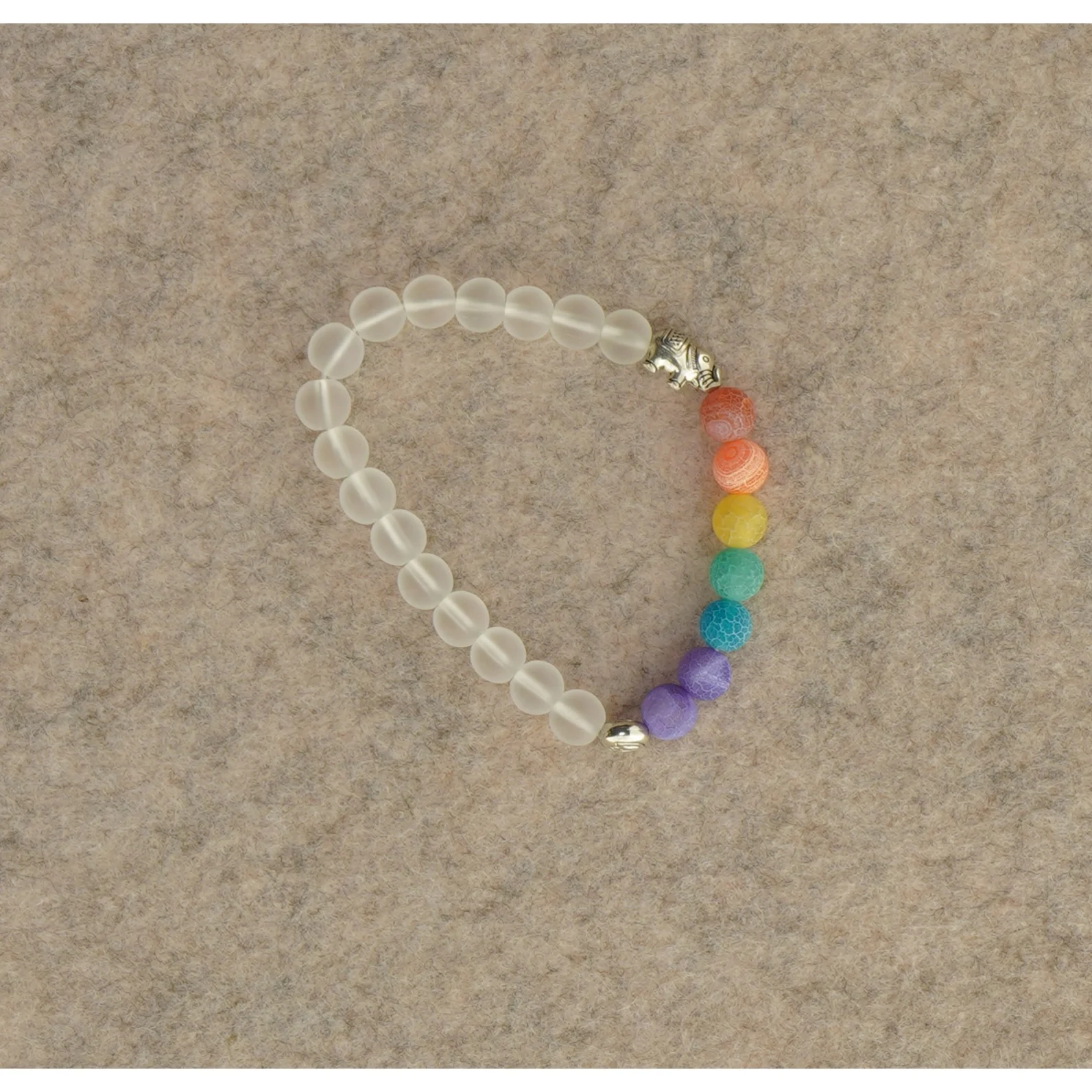 Chakra armbånd (str. 7 x 5 cm)