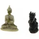 Buddha og drage (str. 7 x 3 x 5 cm)