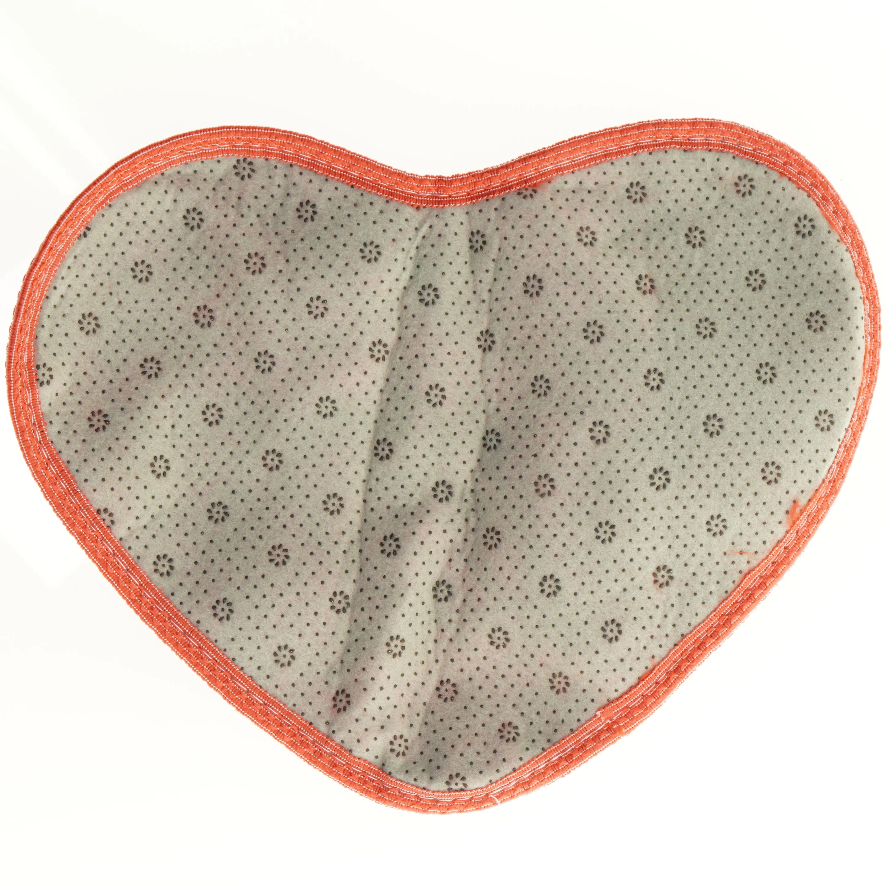 Hjertetæppe (str. 37 x 28 cm)