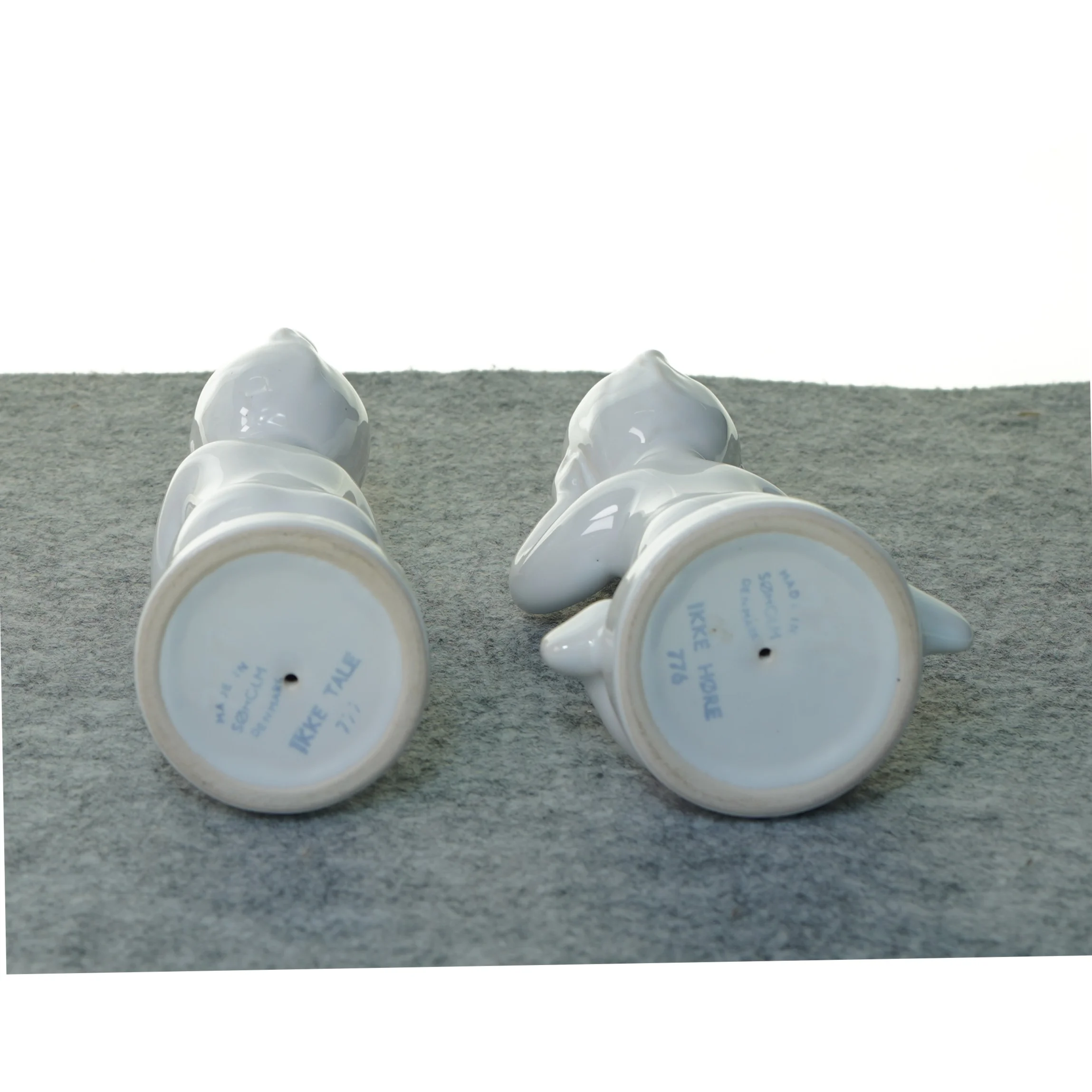 Ikke høre, ikke tale fra Søholm (str. 15 x 6 cm)