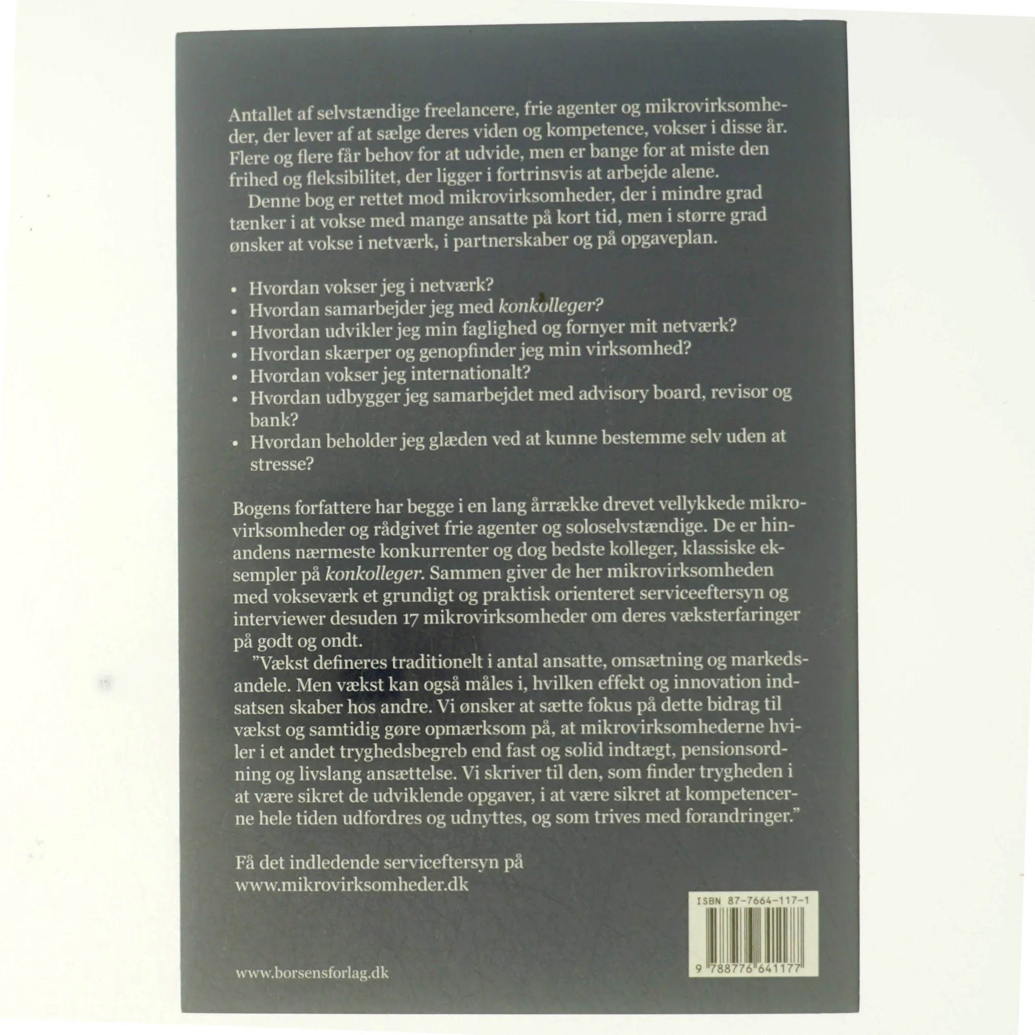 Mikrovirksomheder med vokseværk (Bog)