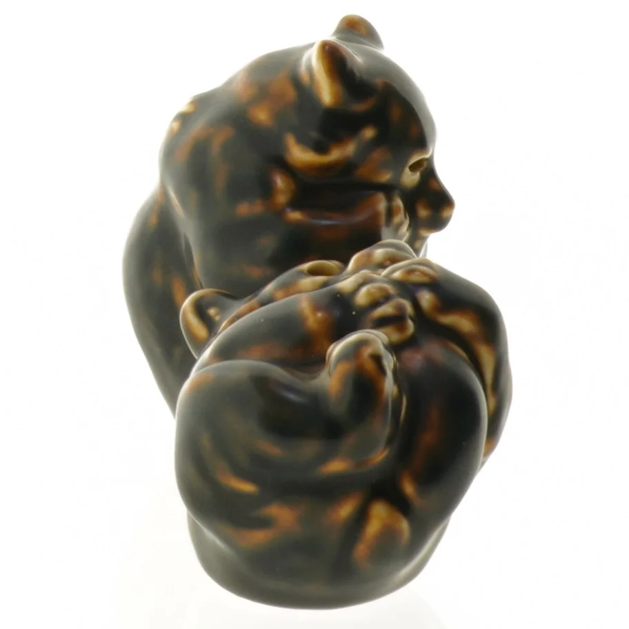 Figurer af bjørneunger fra Royal Copenhagen (str. 8 x 5 cm)