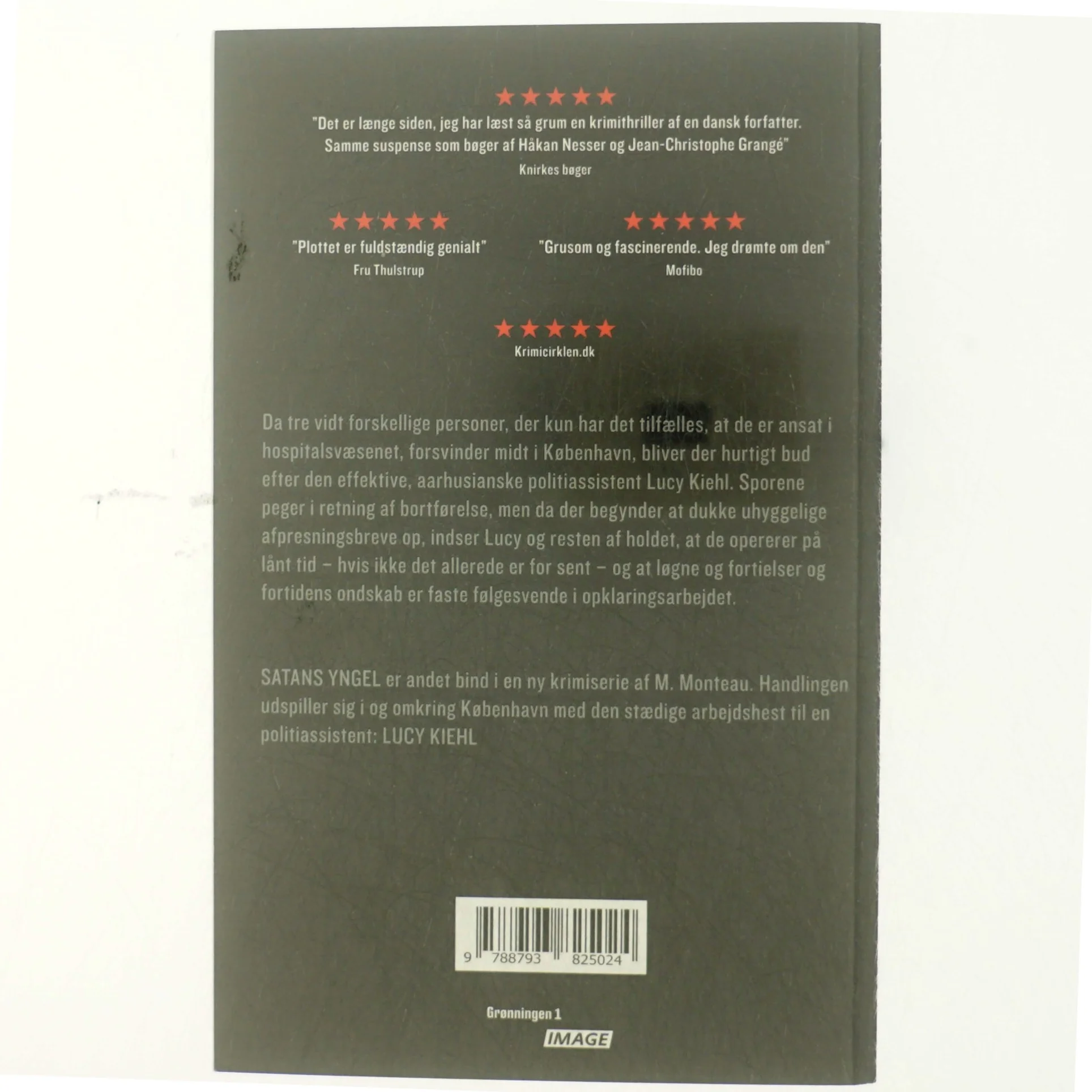 Satans yngel : krimi af Marianne Monteau (f. 1965) (Bog)