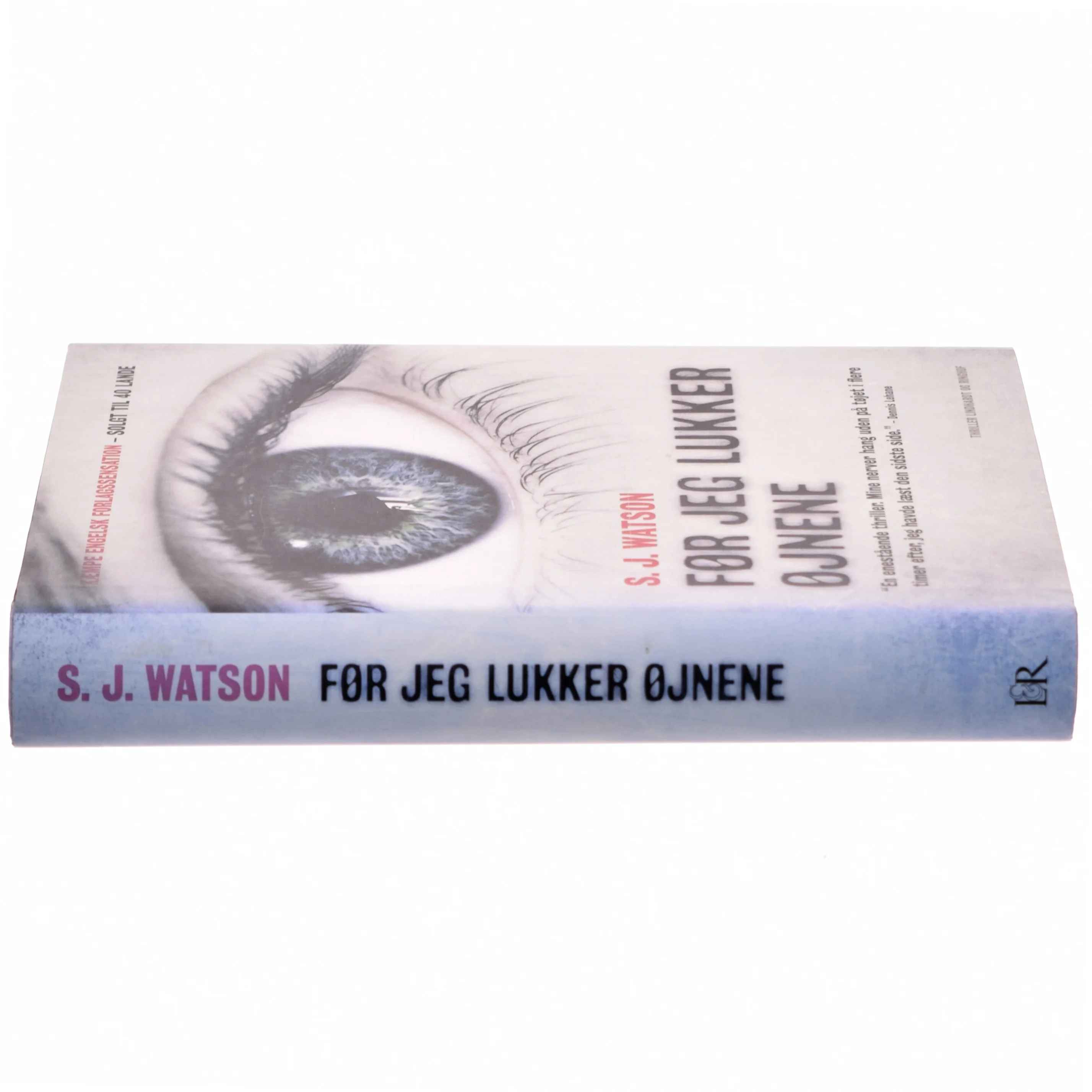 Før jeg lukker øjnene af S. J. Watson (Bog)