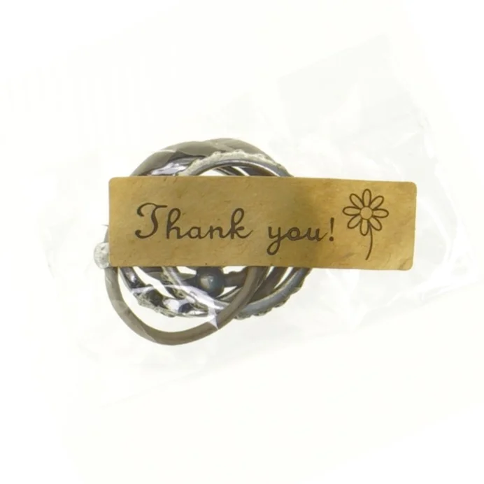 Læder fingerringe (str. Large) (str. Ekstra large)