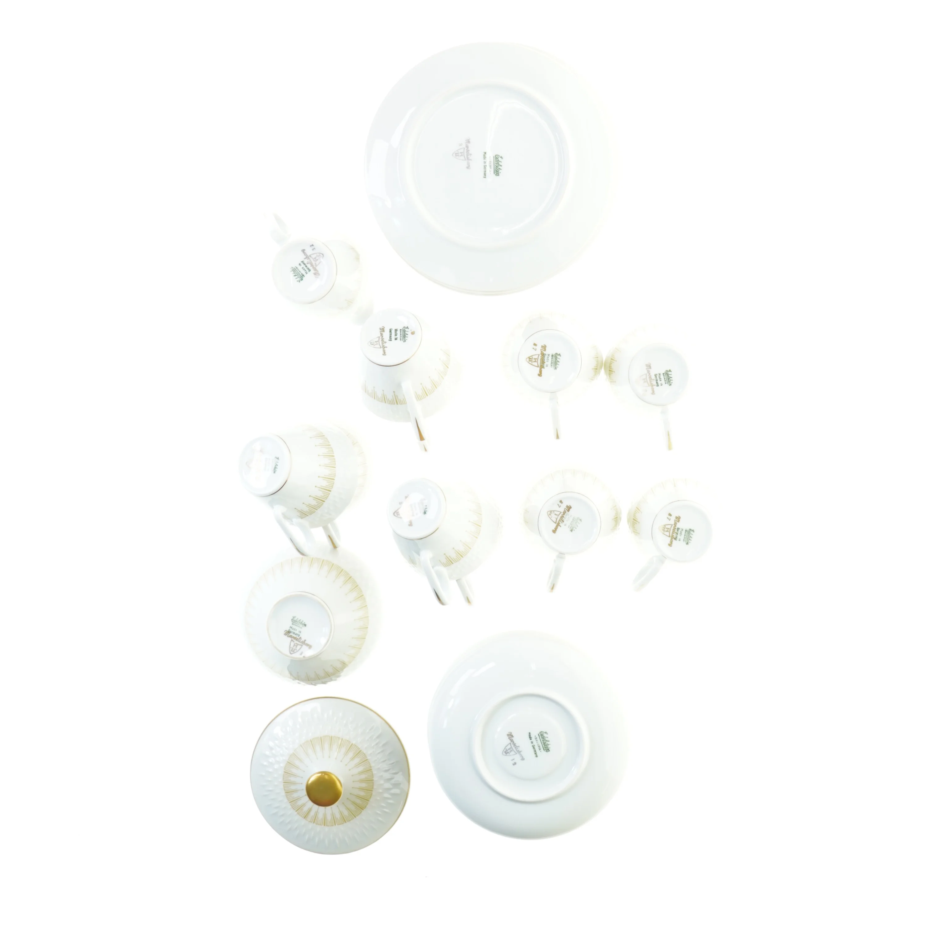 Kaffestel fra Baravia (str. 14 cm 17 cm 7 x 6 cm)