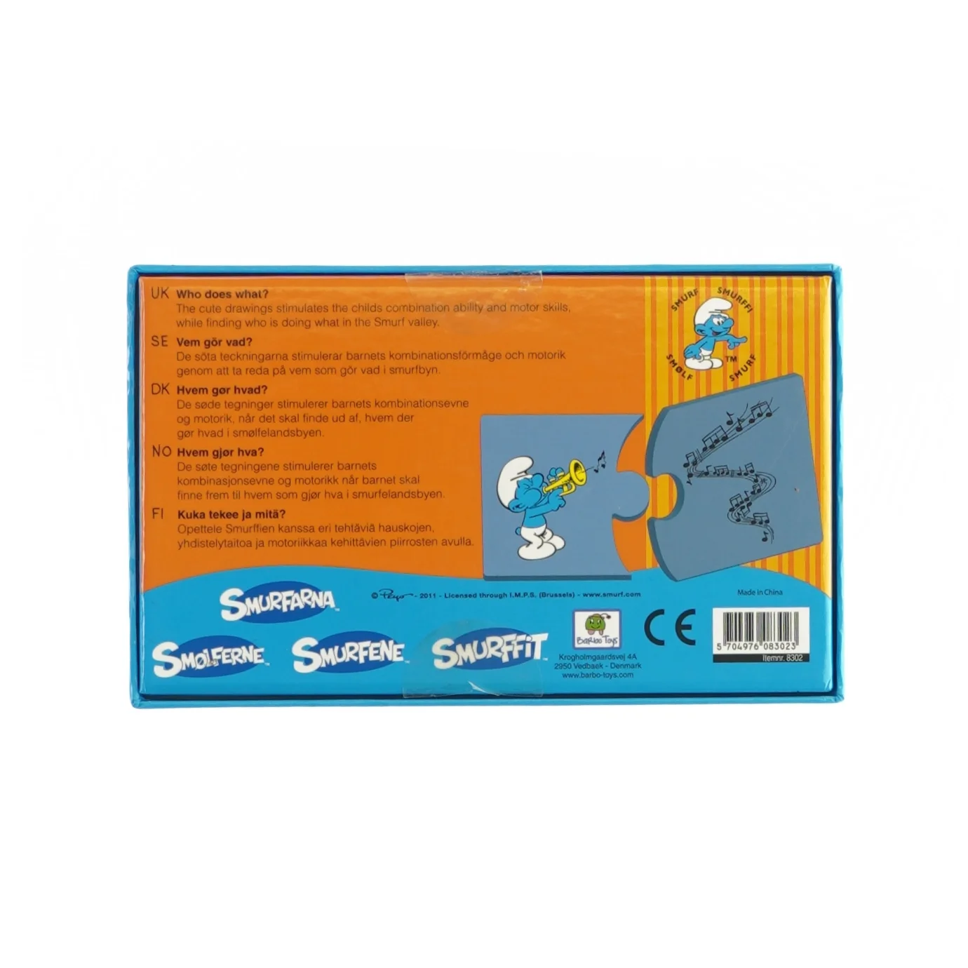 Who does what? (spil)