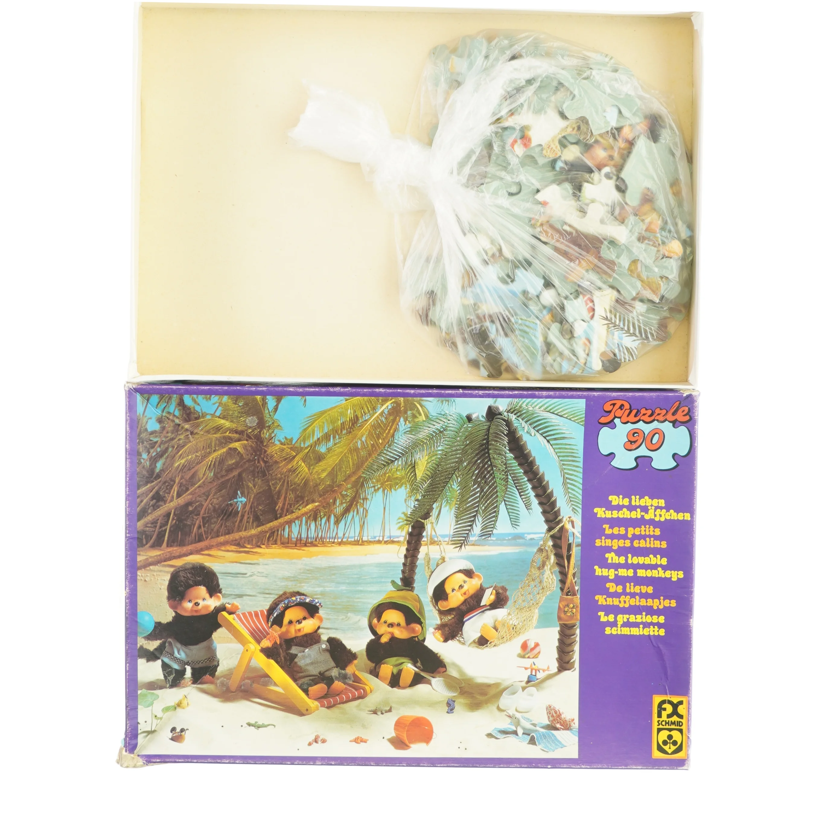 Puslespil med 90 brikker fra Schmid