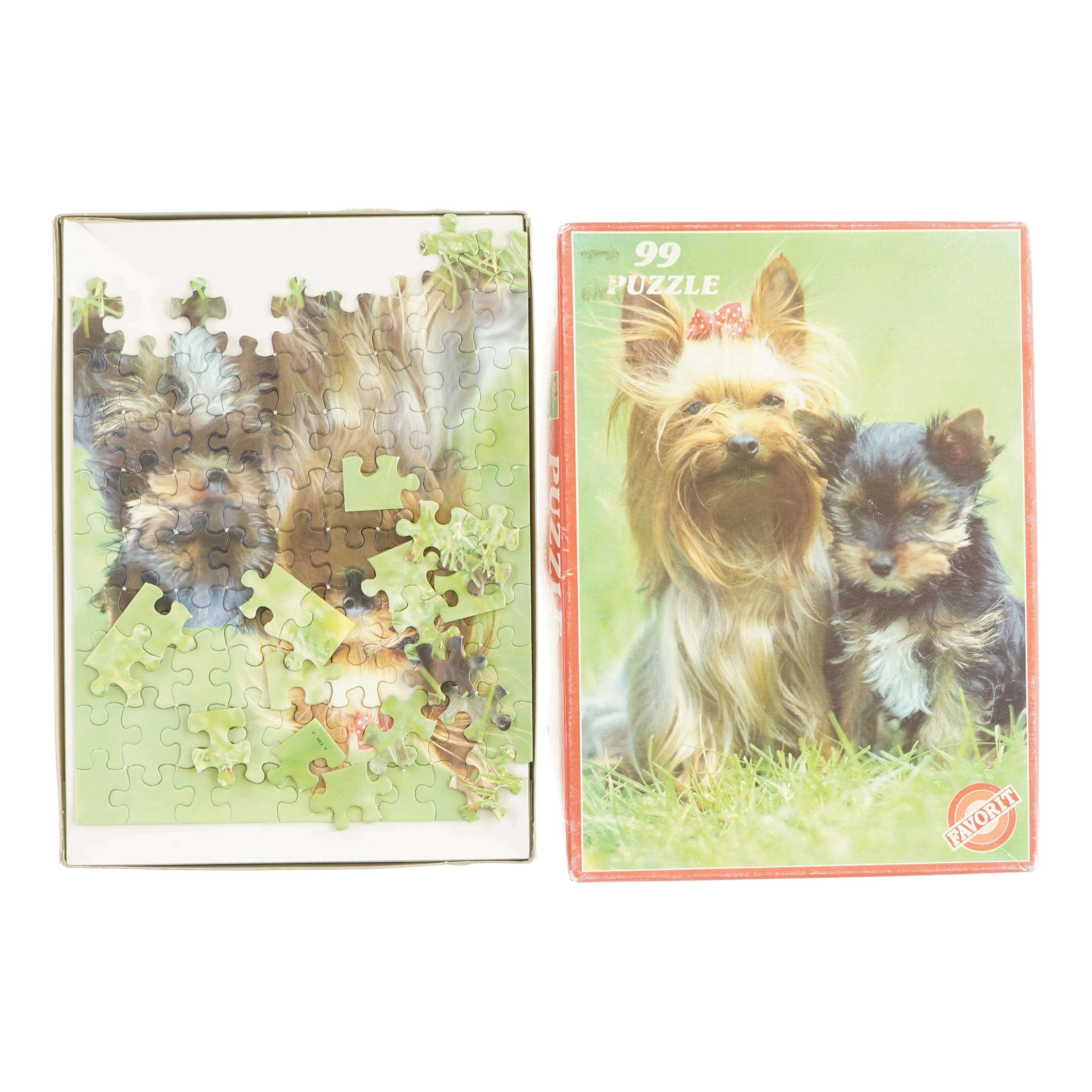 Puslespil med portræt af hunde (spil)