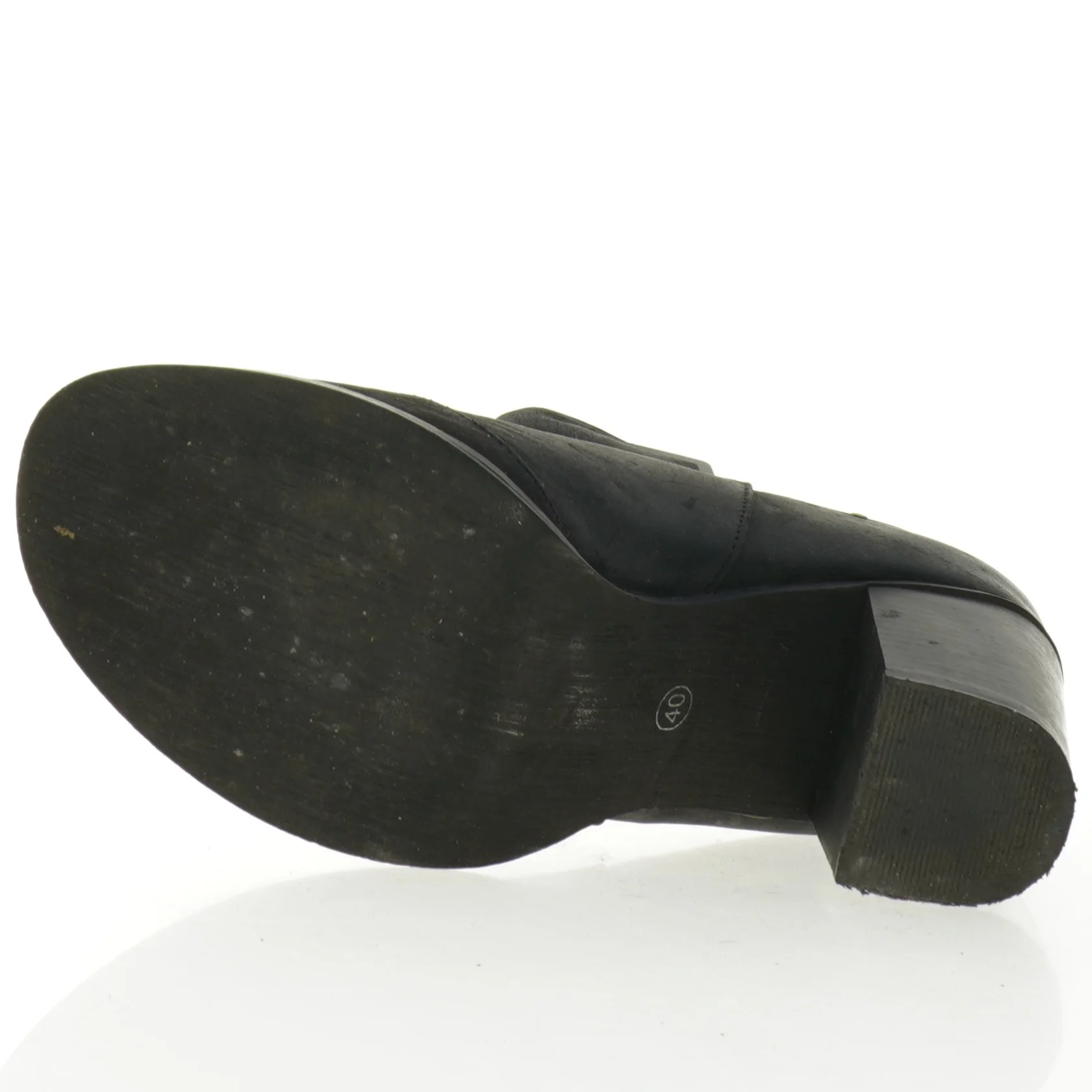 Brugte sorte ankelstøvler fra Graceland (str. 40)