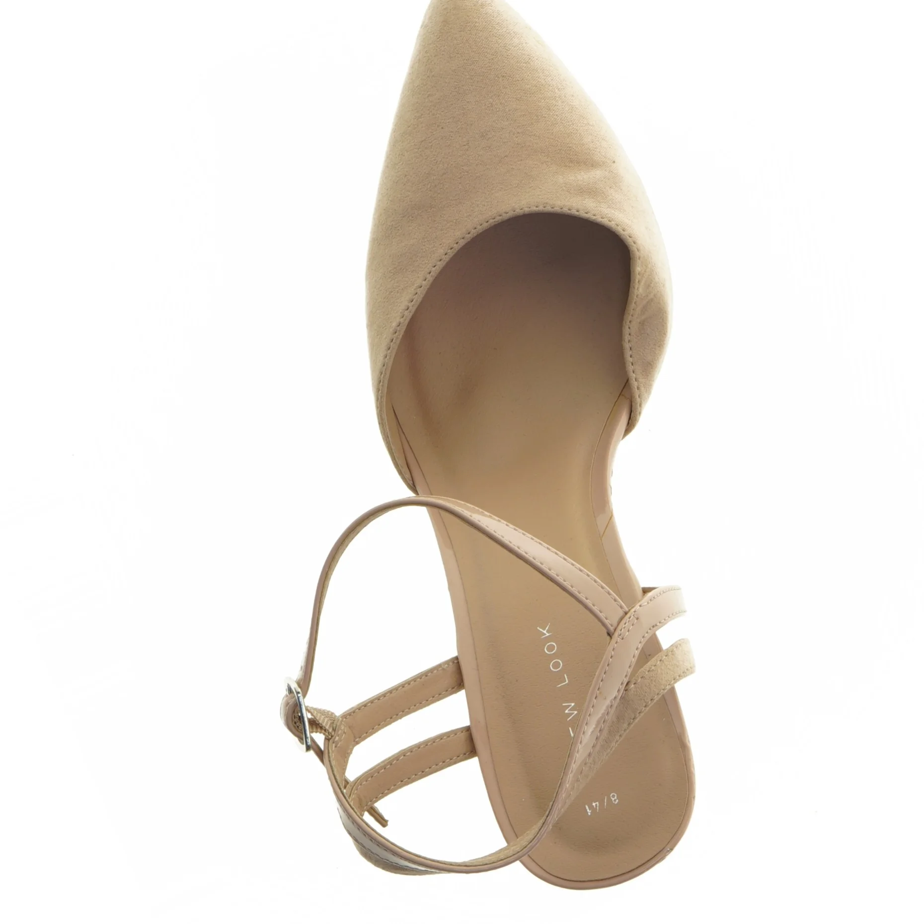 Beige stilettohæle fra New Look (str. 41)