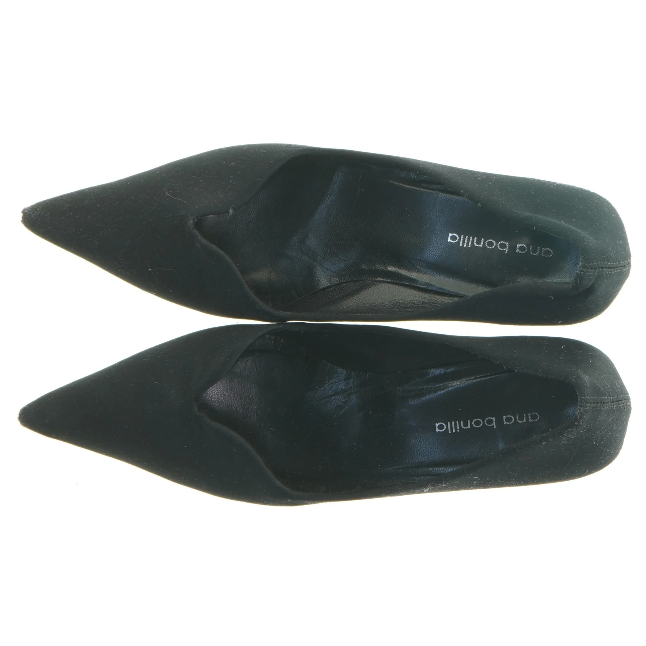 Sorte spidse stiletter fra Ana Bonilla (str. 39 komma 5)