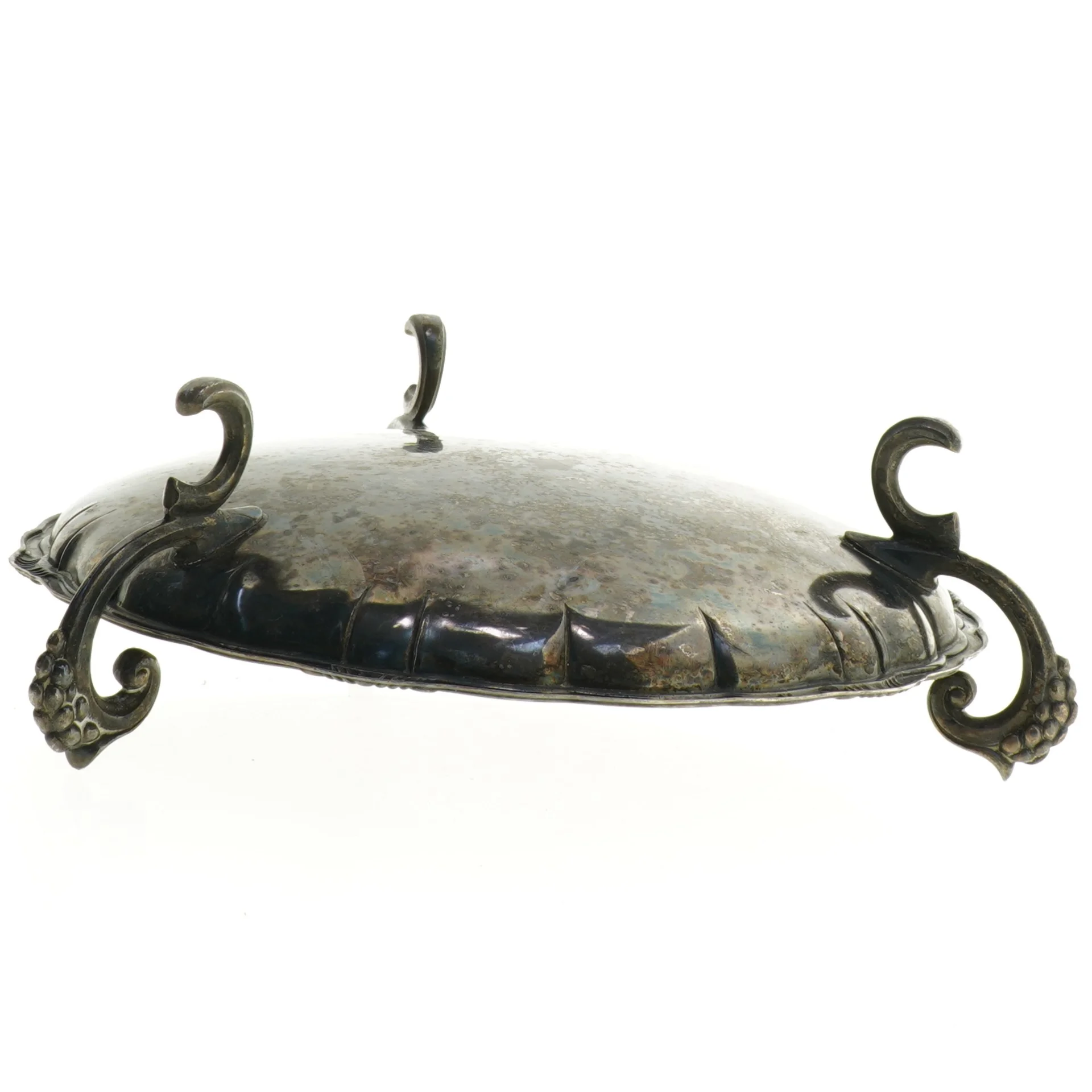 Sølvfad (str. 26 x 6 cm tak)