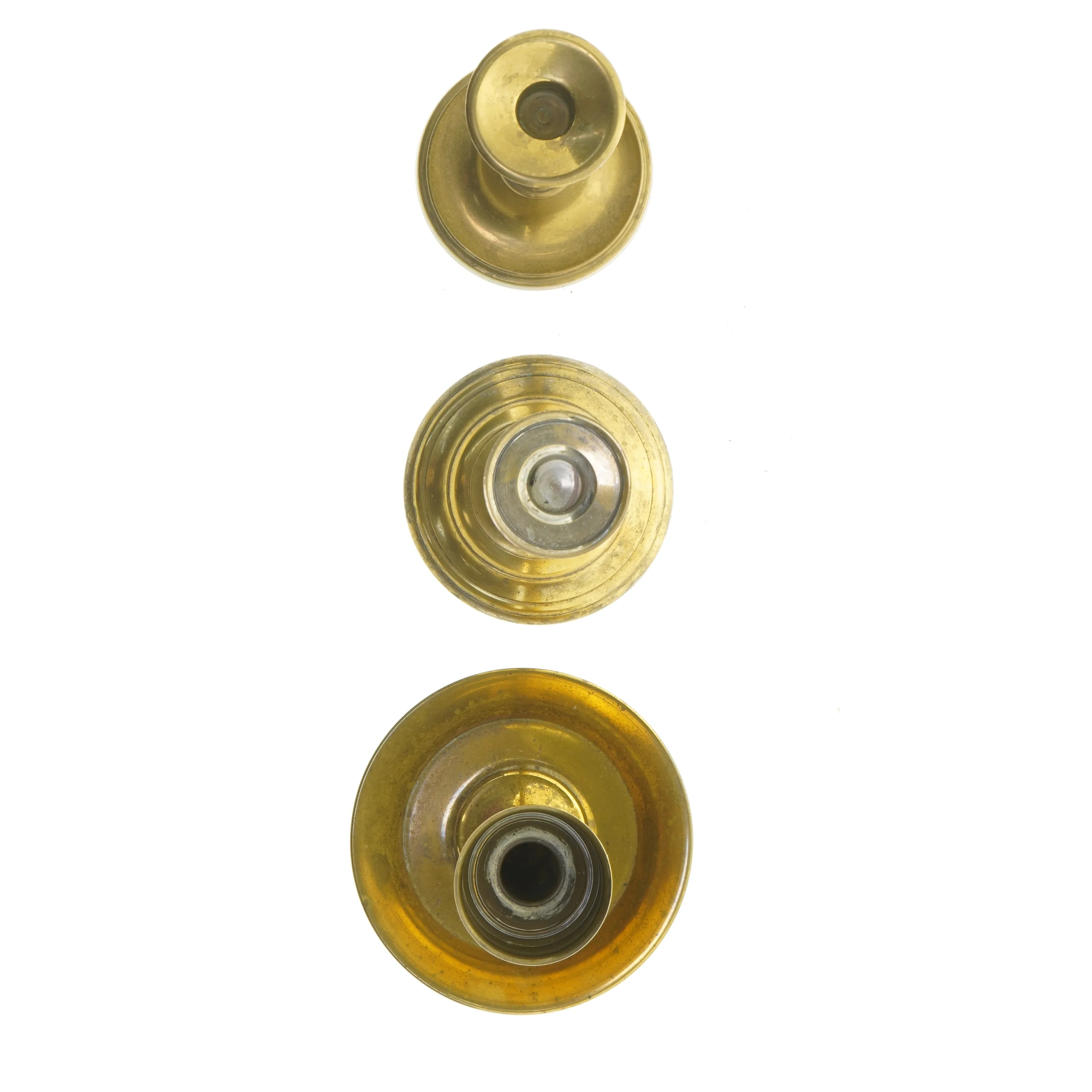 Messing lysestager (str. 15 cm til 24 cm)