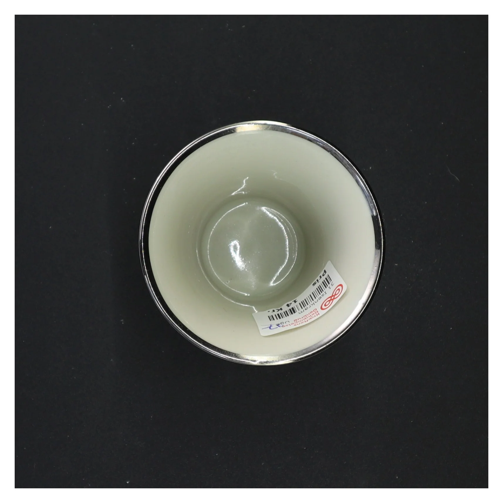 Vase fra Københavns Porcellains Maleri (str. 10 x 9 cm)