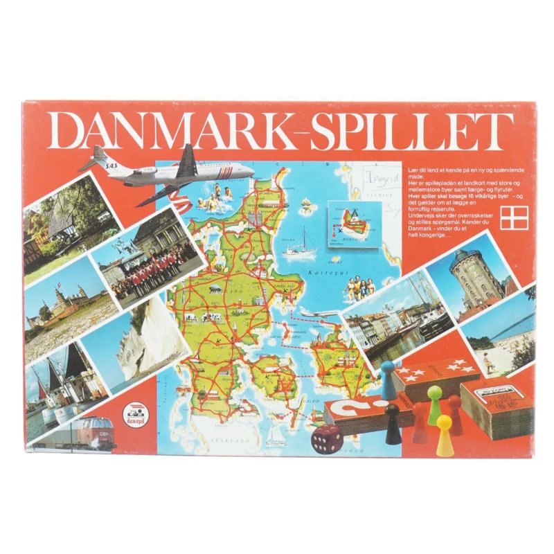 Danmark spillet fra Krea Nej (str. 27 x 39 cm)