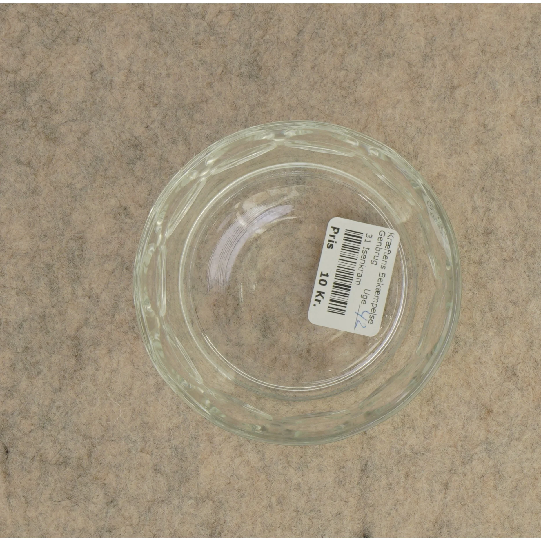 Glasskål (str. 11 x 5 cm)