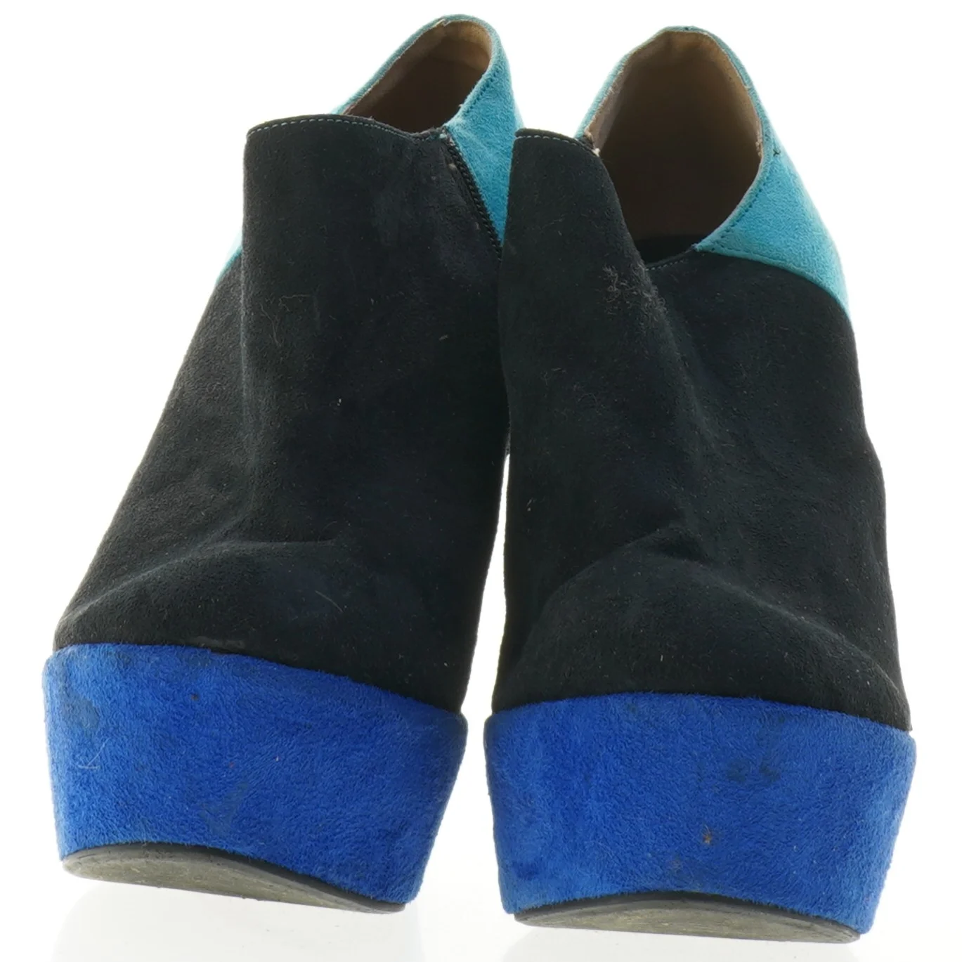 Farverige kilehælsko fra Sugarfree Shoes (str. 41)