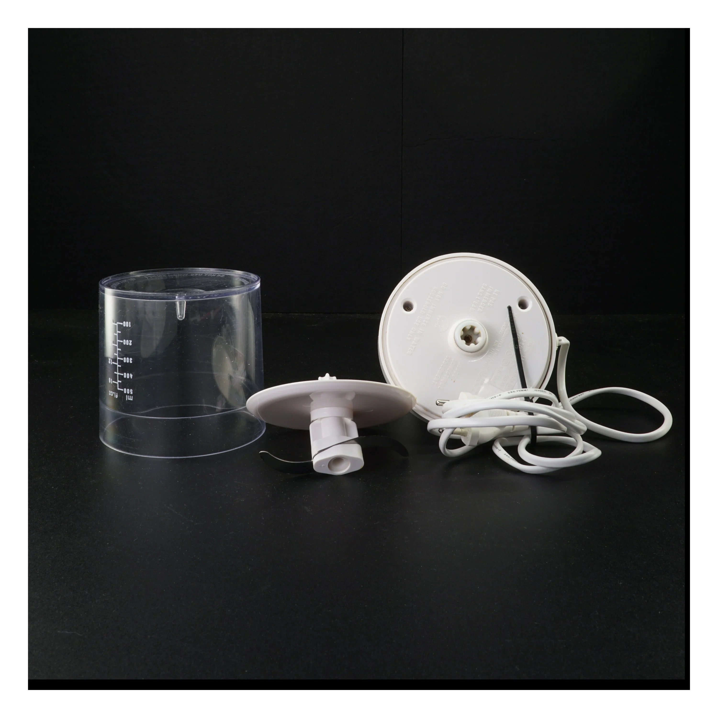 Elektrisk minihakker (str. 21 x 12 cm)