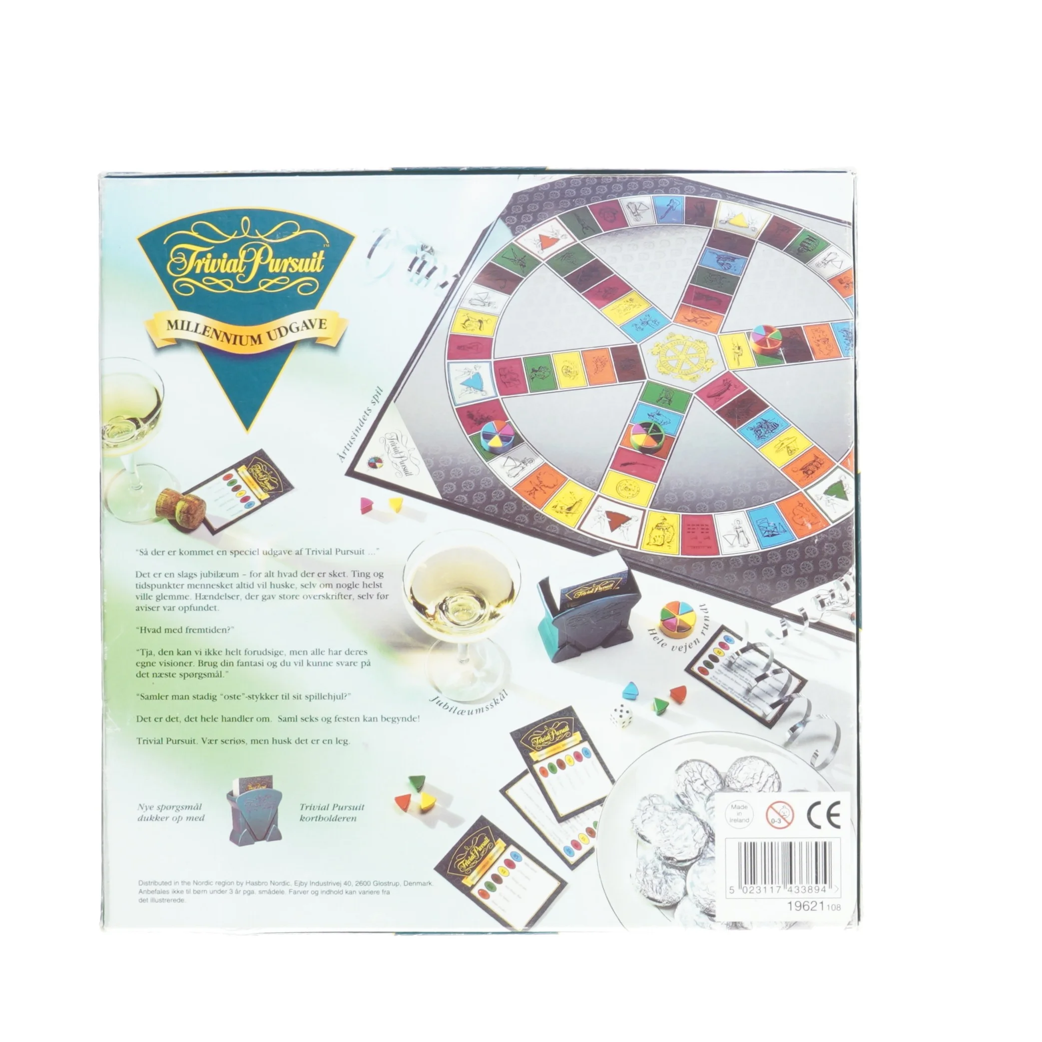 Trivial pursuit millennium udgave fra Parker (str. 27 x 27 cm)