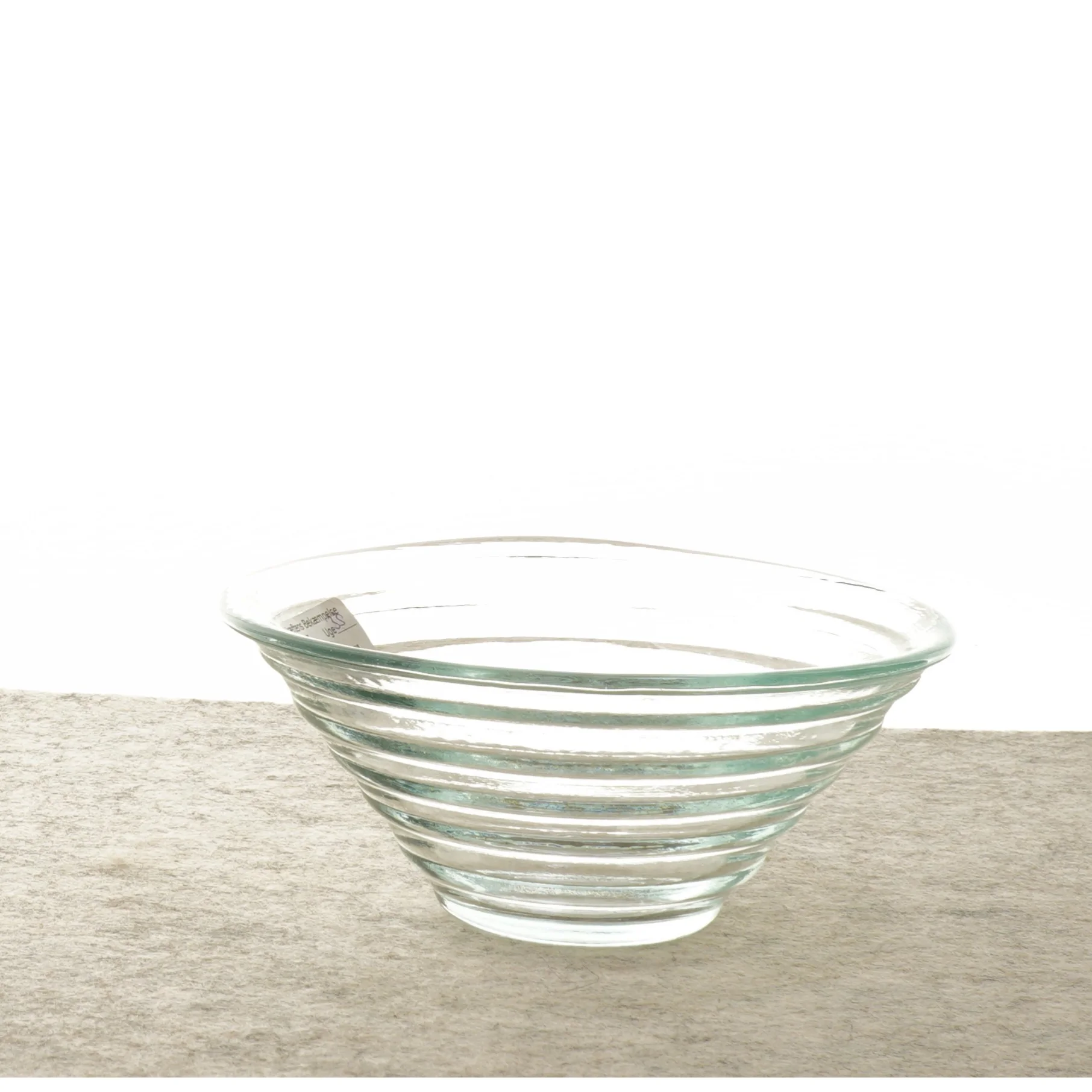 Glasskål (str. 17 x 7 cm)