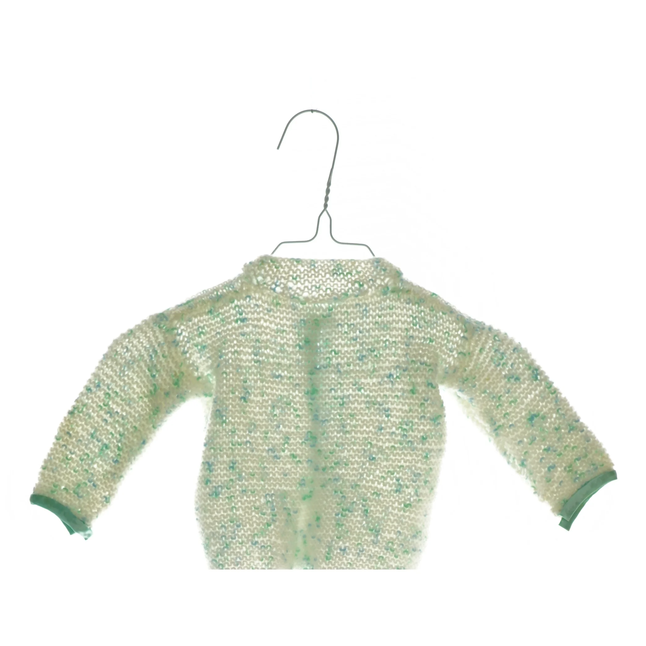 Hjemmestrikket trøje (Str ca 56 cm)