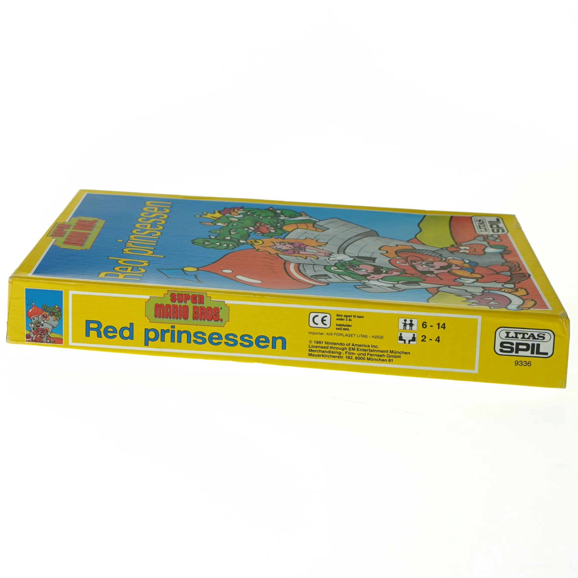Super mario bros red prinsessen fra Lrtas Spil (str. 27 x 19 cm)