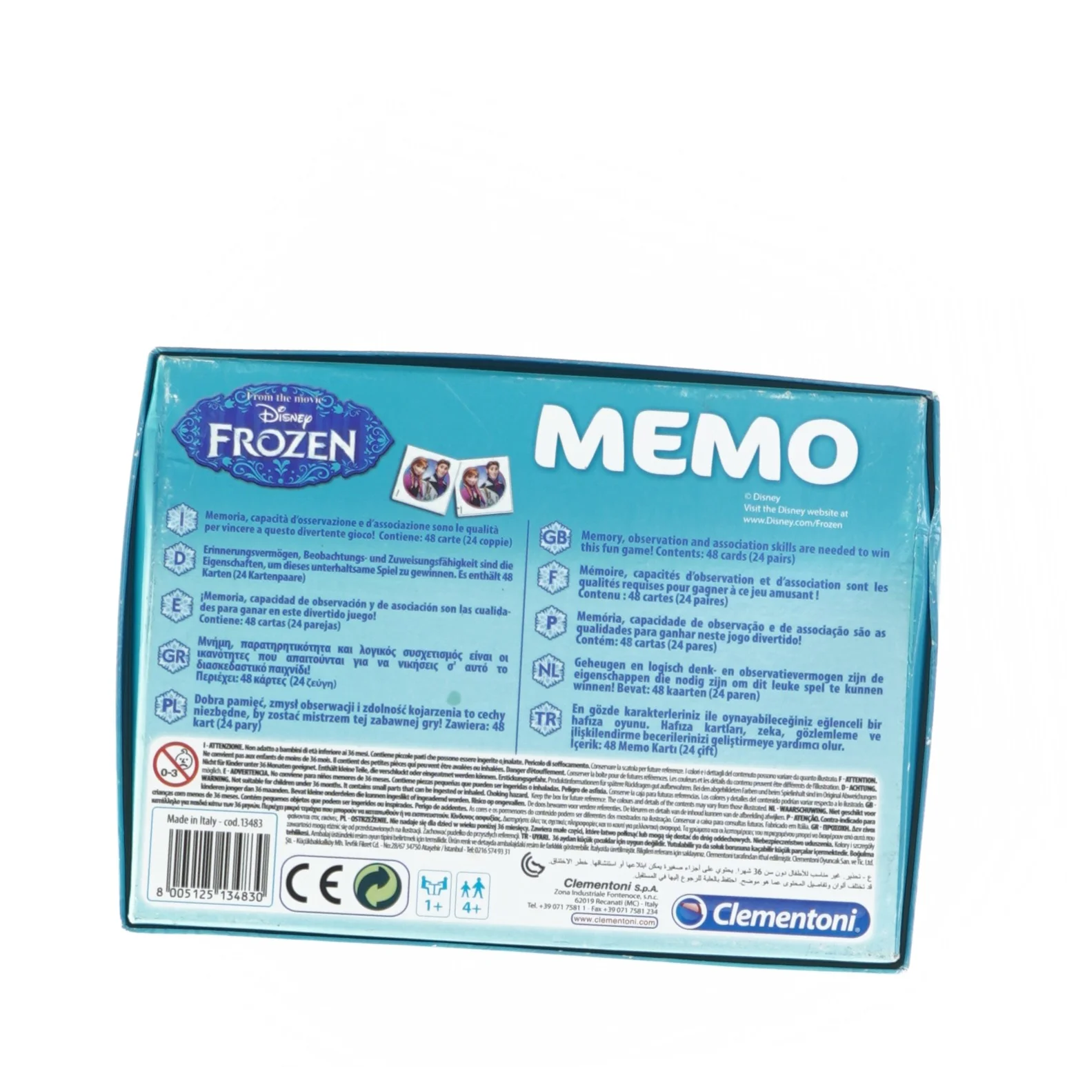 Frozen /frost billedlotteri fra Disney (str. 20 x 15 cm)