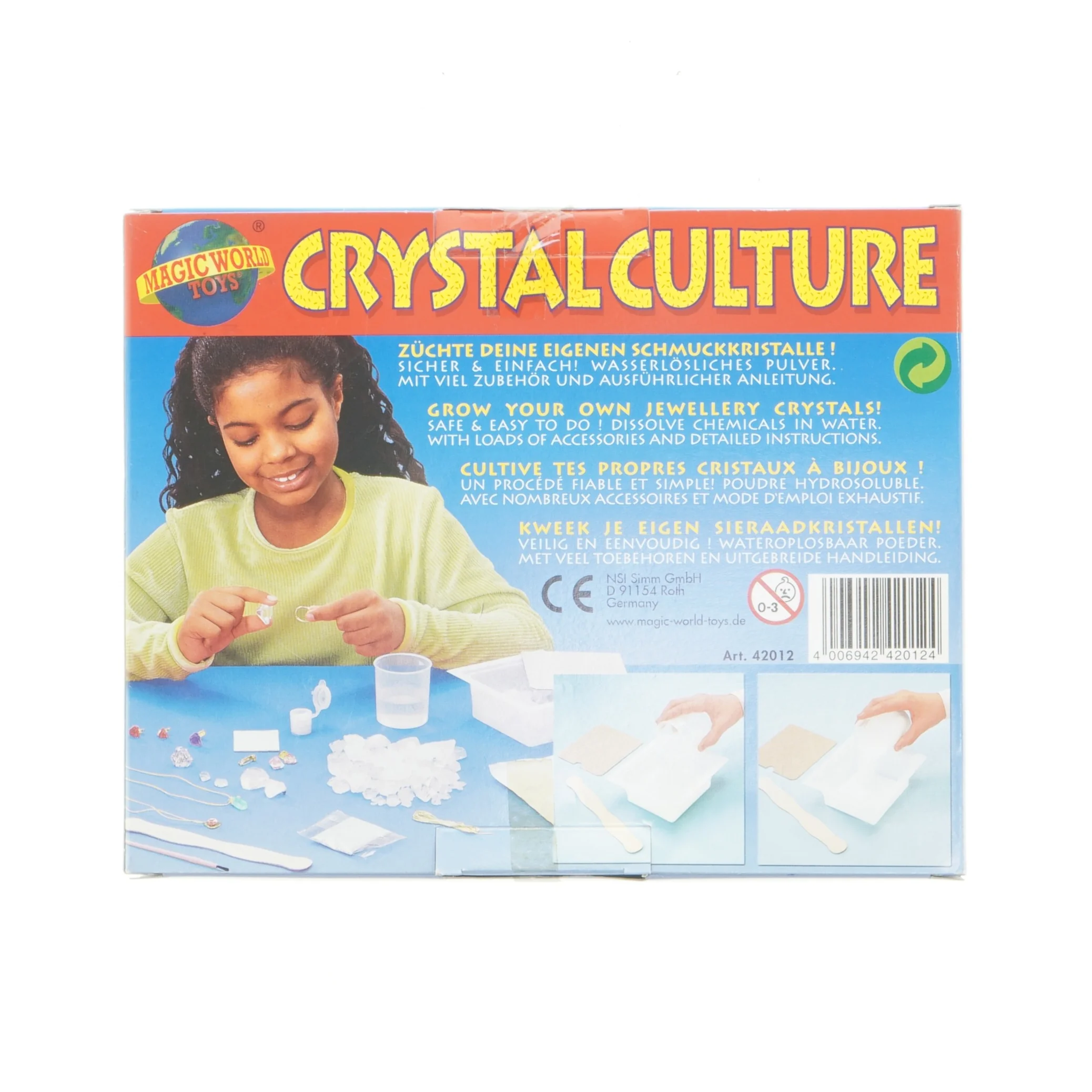 Krystal dyrknings sæt