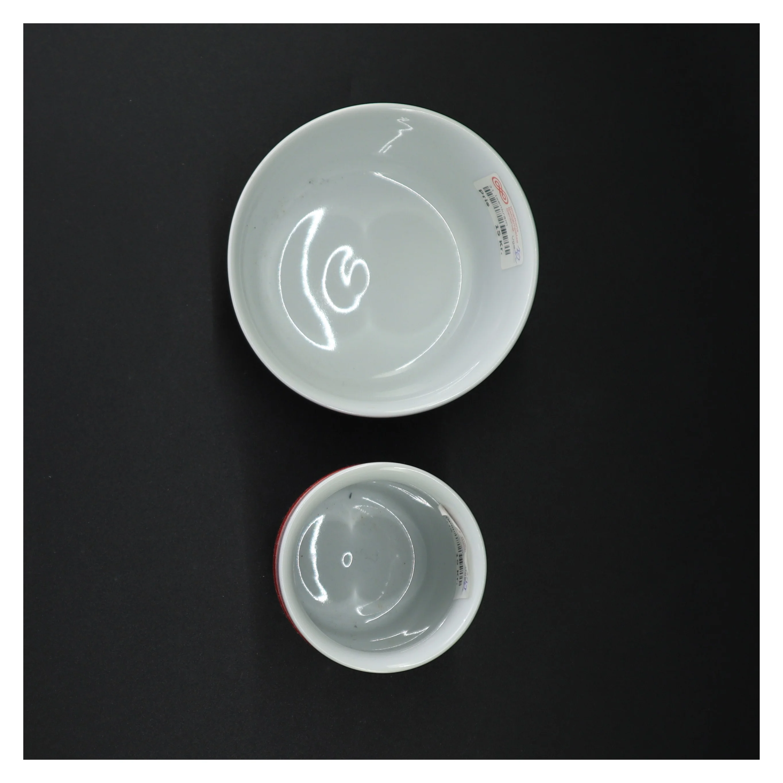 Porcelænsskåle og -krus sæt fra Kahla (str. 12 x 7 cm og 12 x 8 cm)