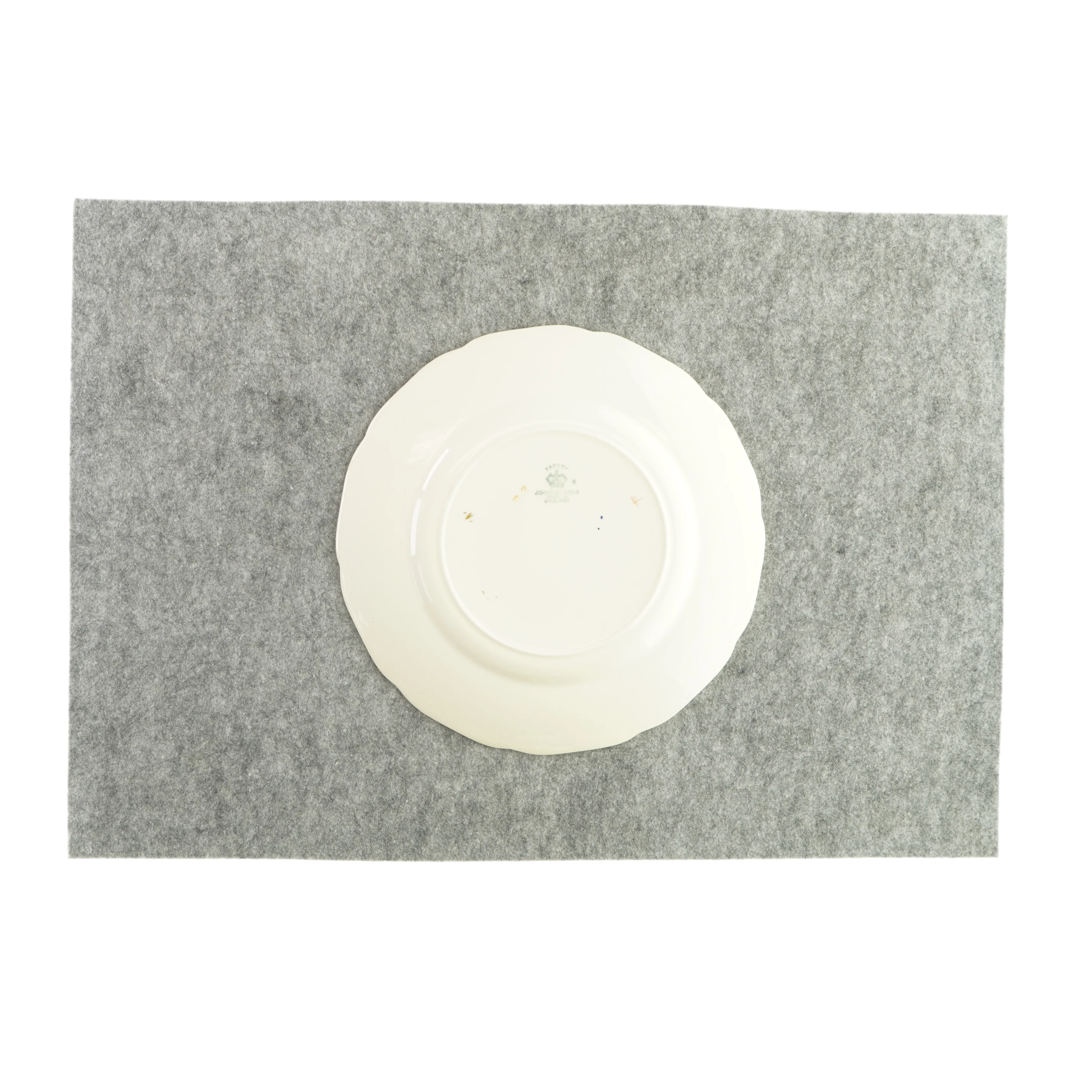 Tallerken med blå- og guldkant fra Johnson Bros