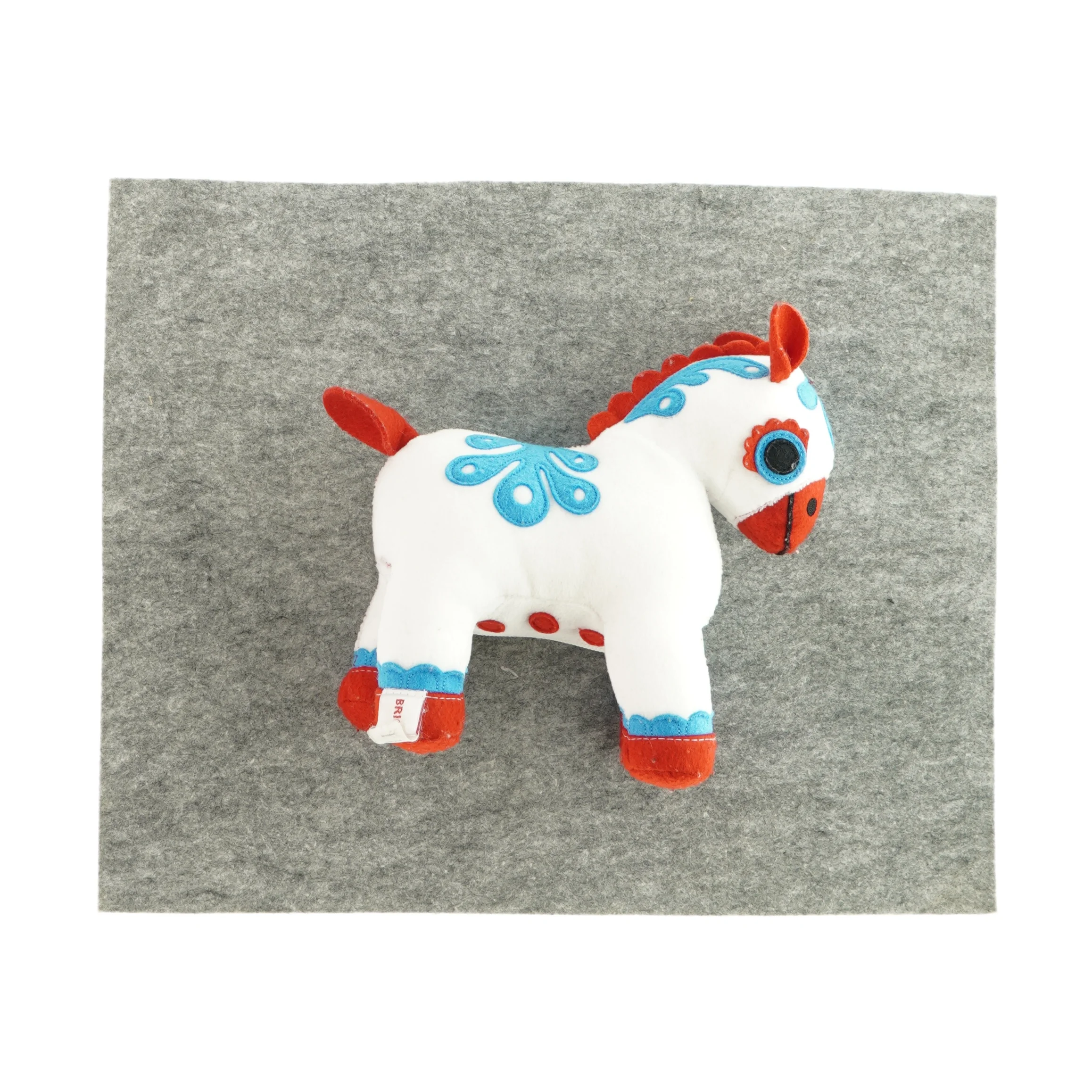 Hestebamse med lynlås fra Brio