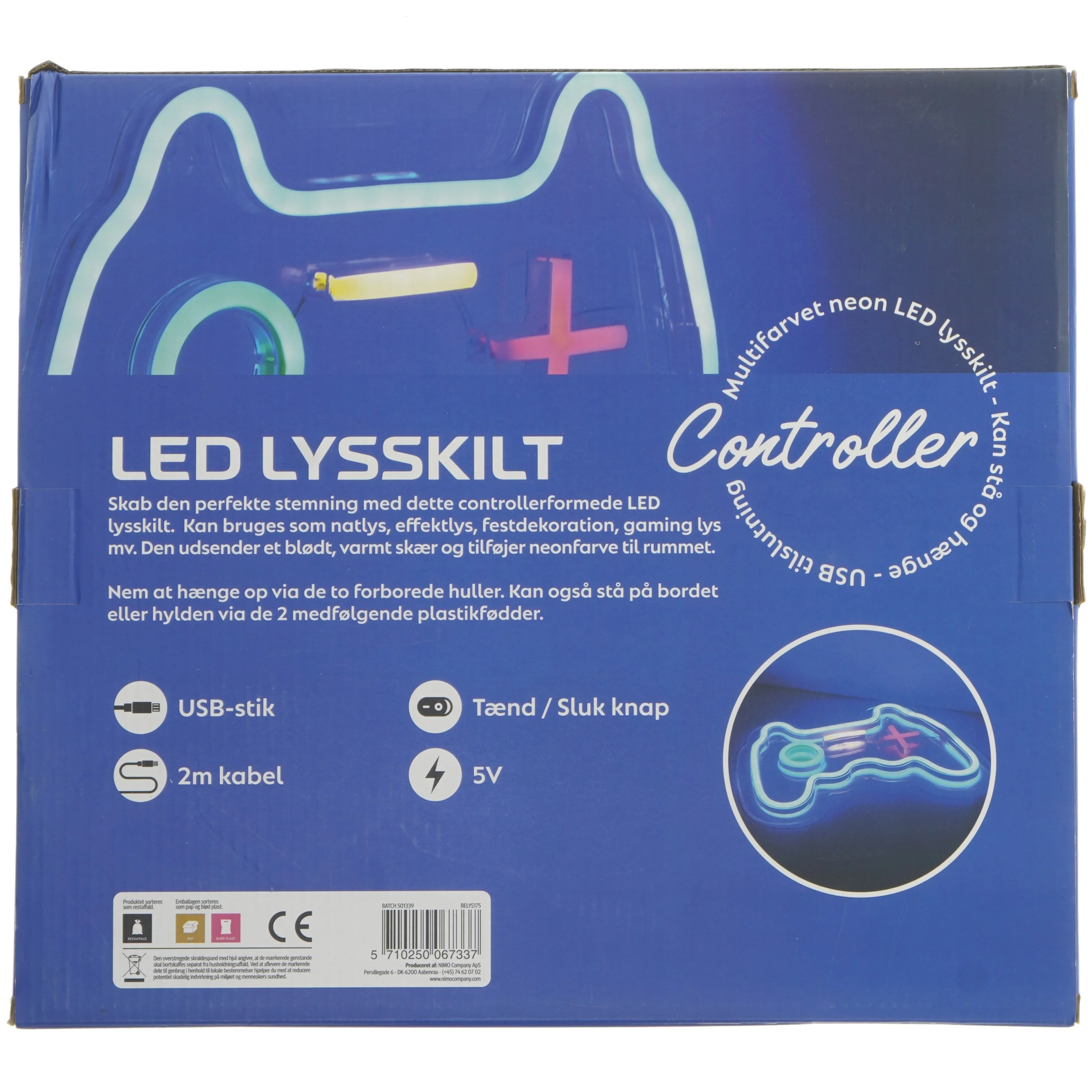 LED lysskilt Controller
