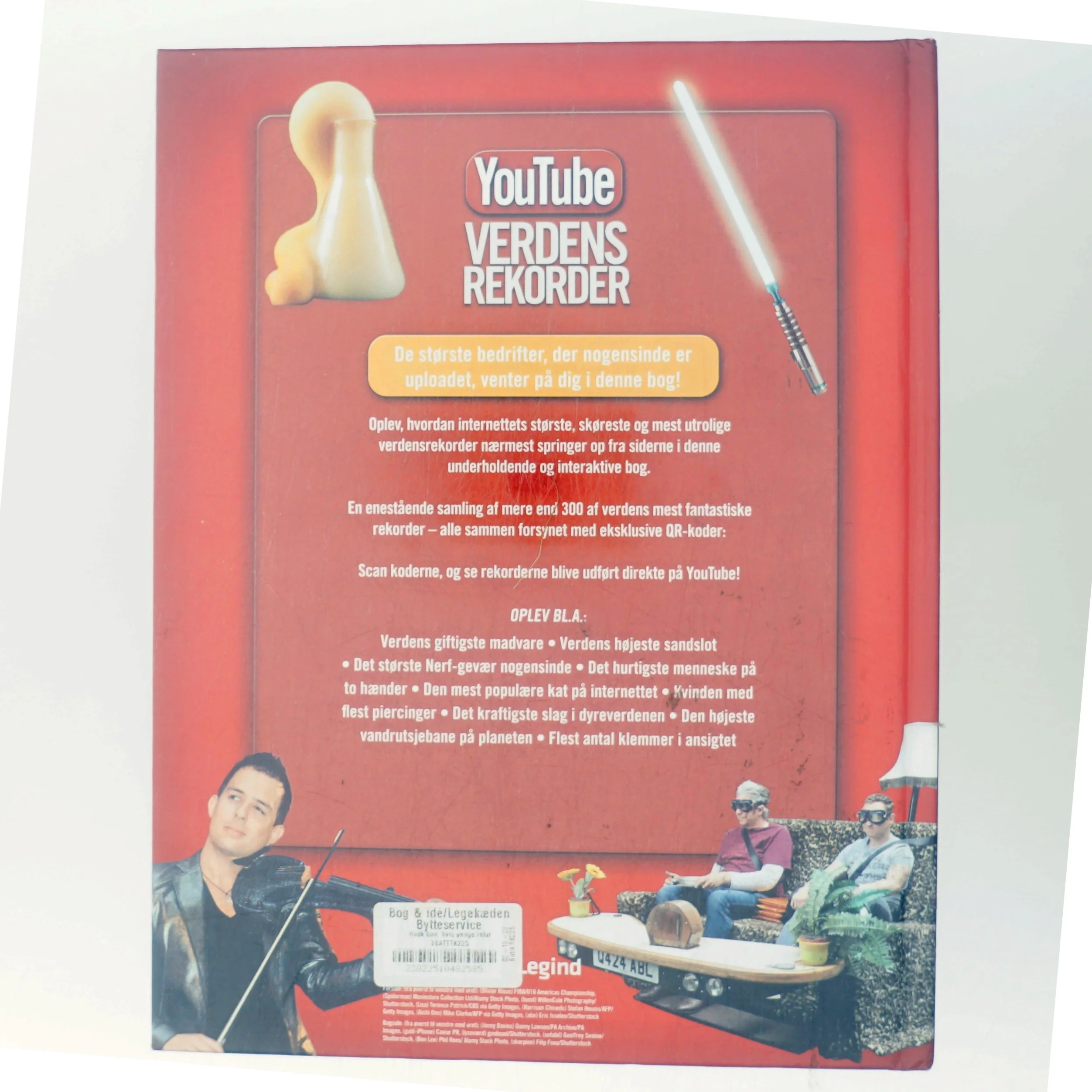 YouTube Verdensrekorder af Adrian Besley (Bog)