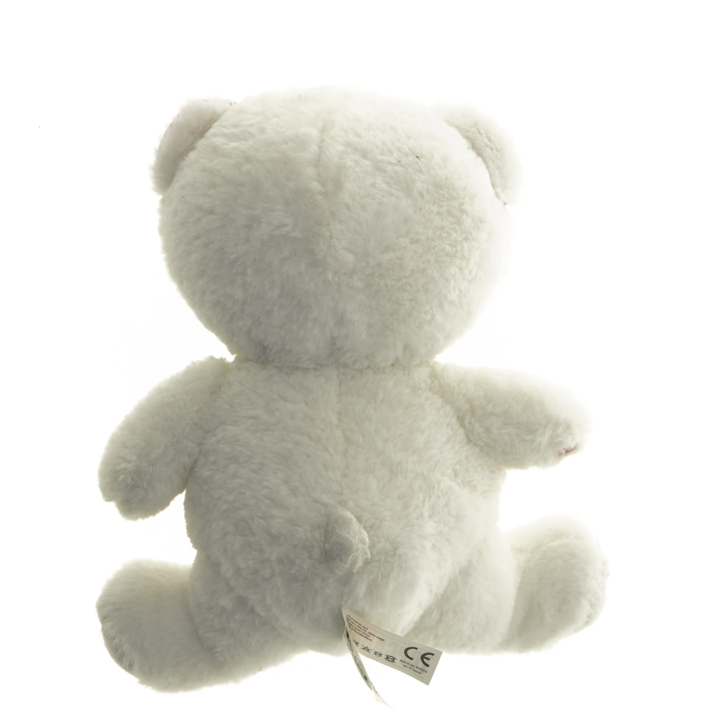 Hvid bamse (str. 26 cm)