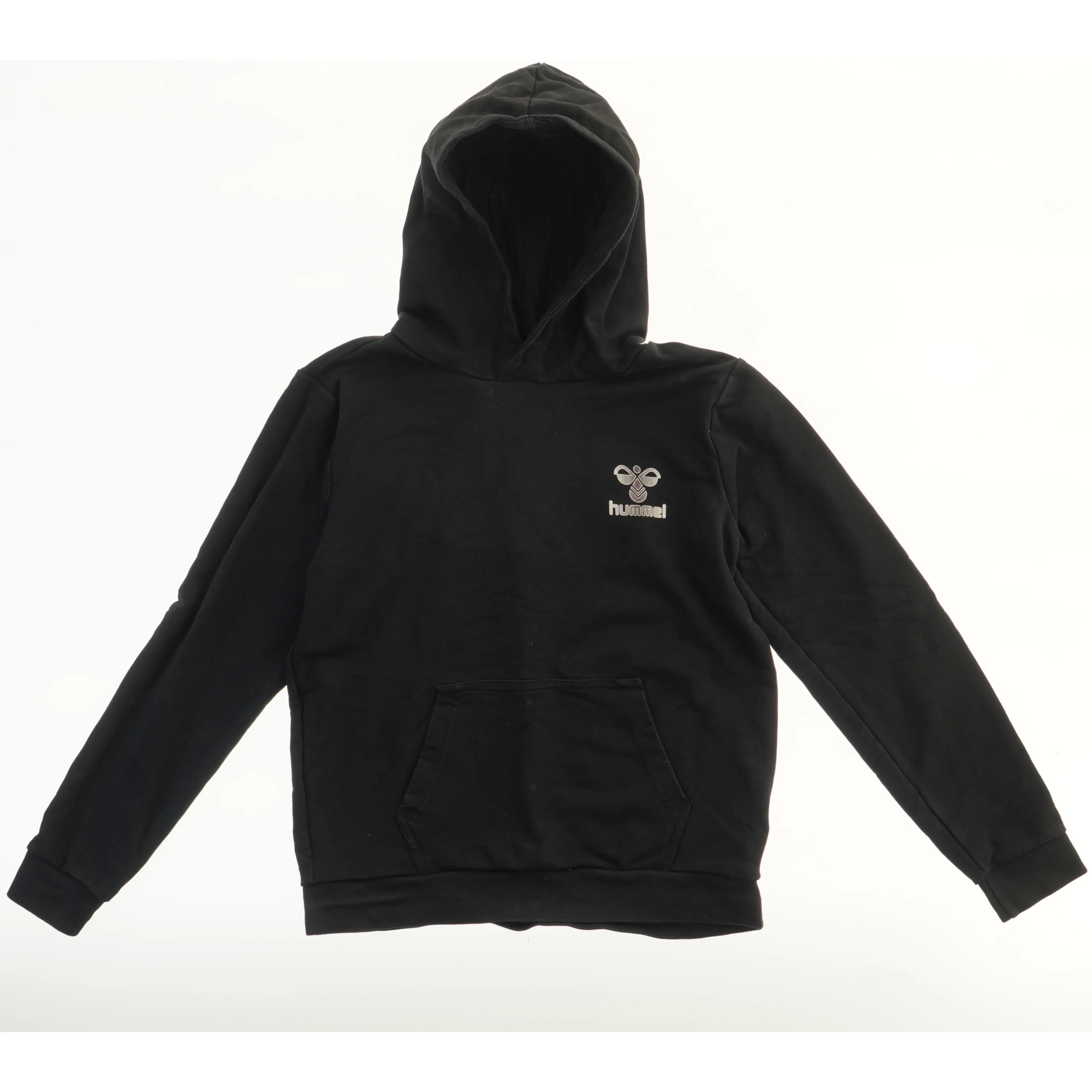 Sort hættetrøje fra Hummel (str. 152)
