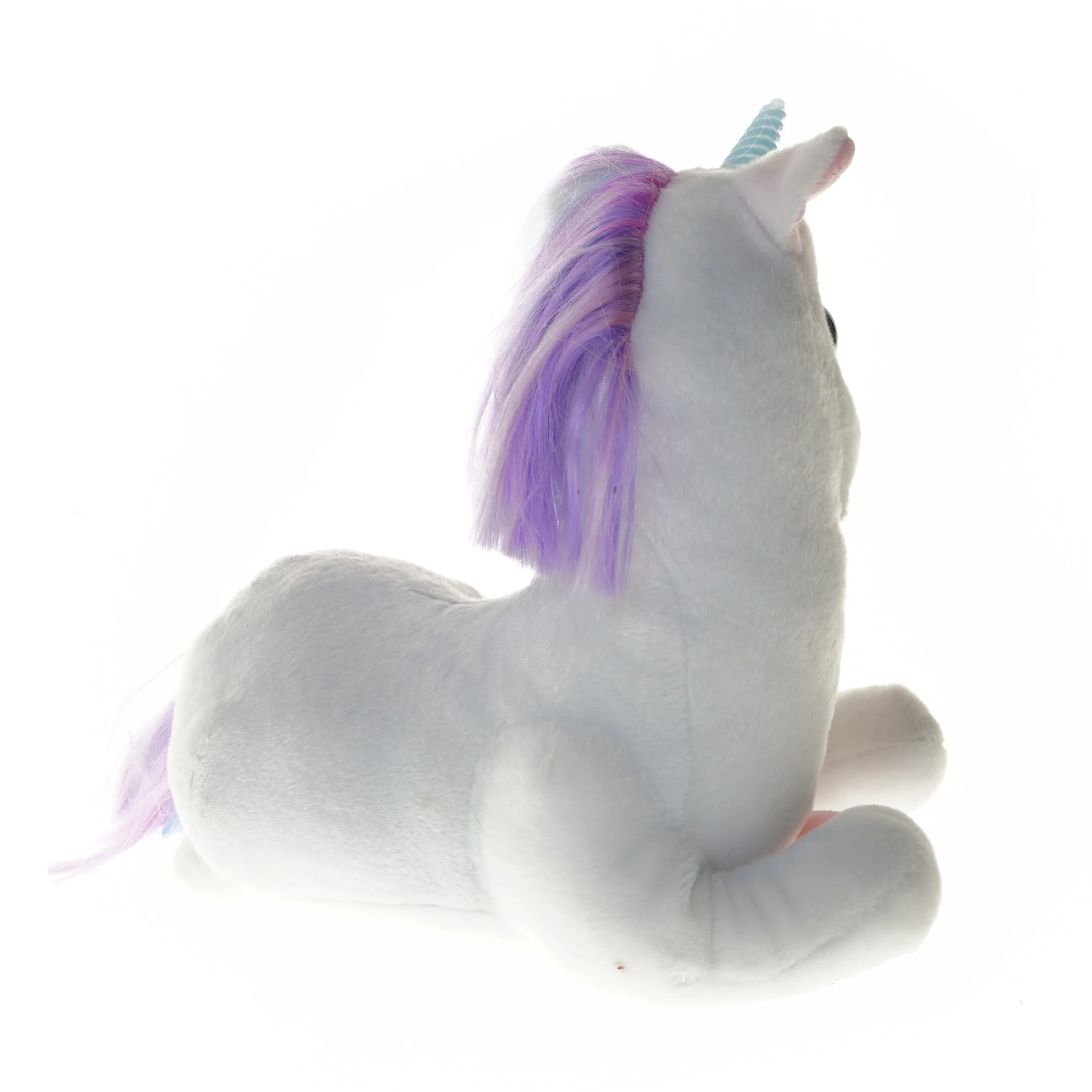 Bamse enhjørning (str. 40x19x28 cm)