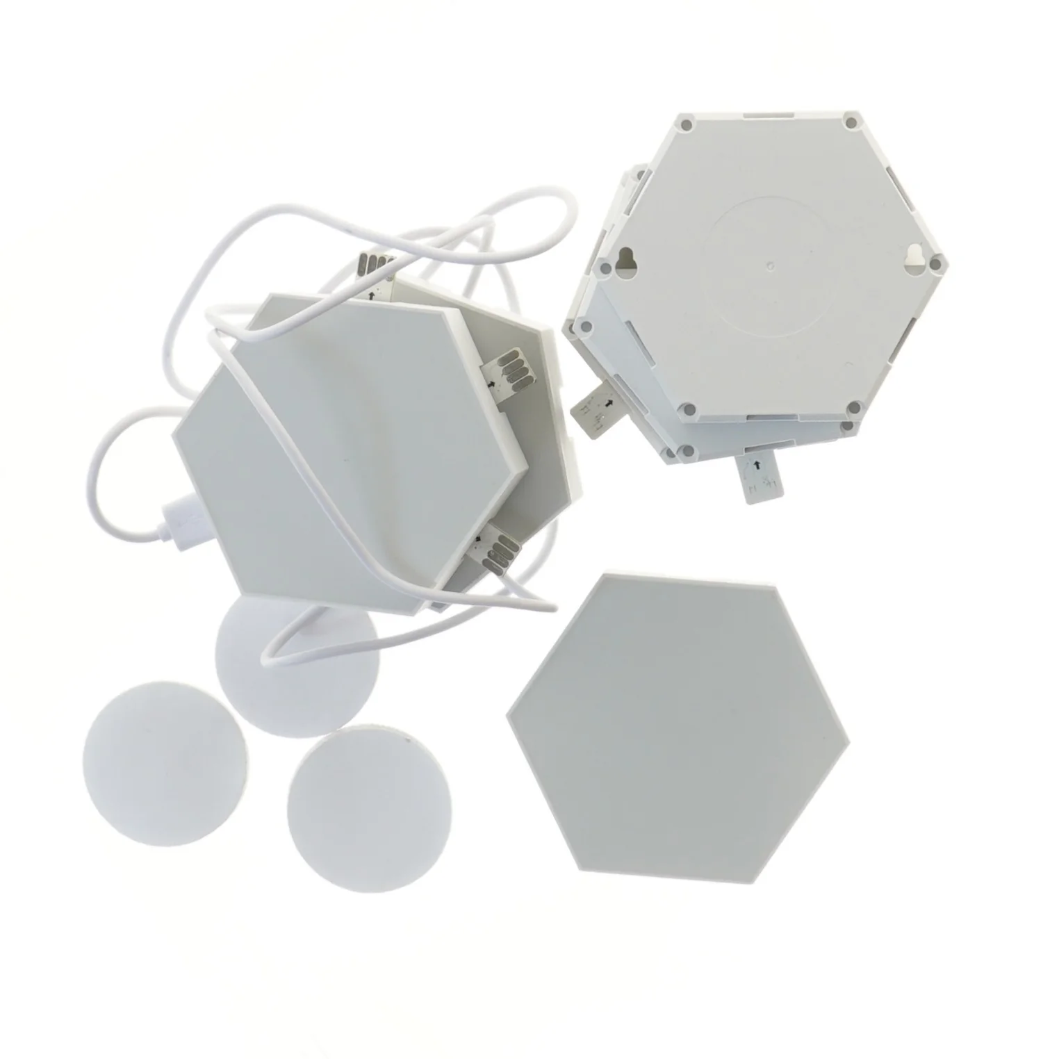 Hexagon LED moduler (str. 9x9 cm)