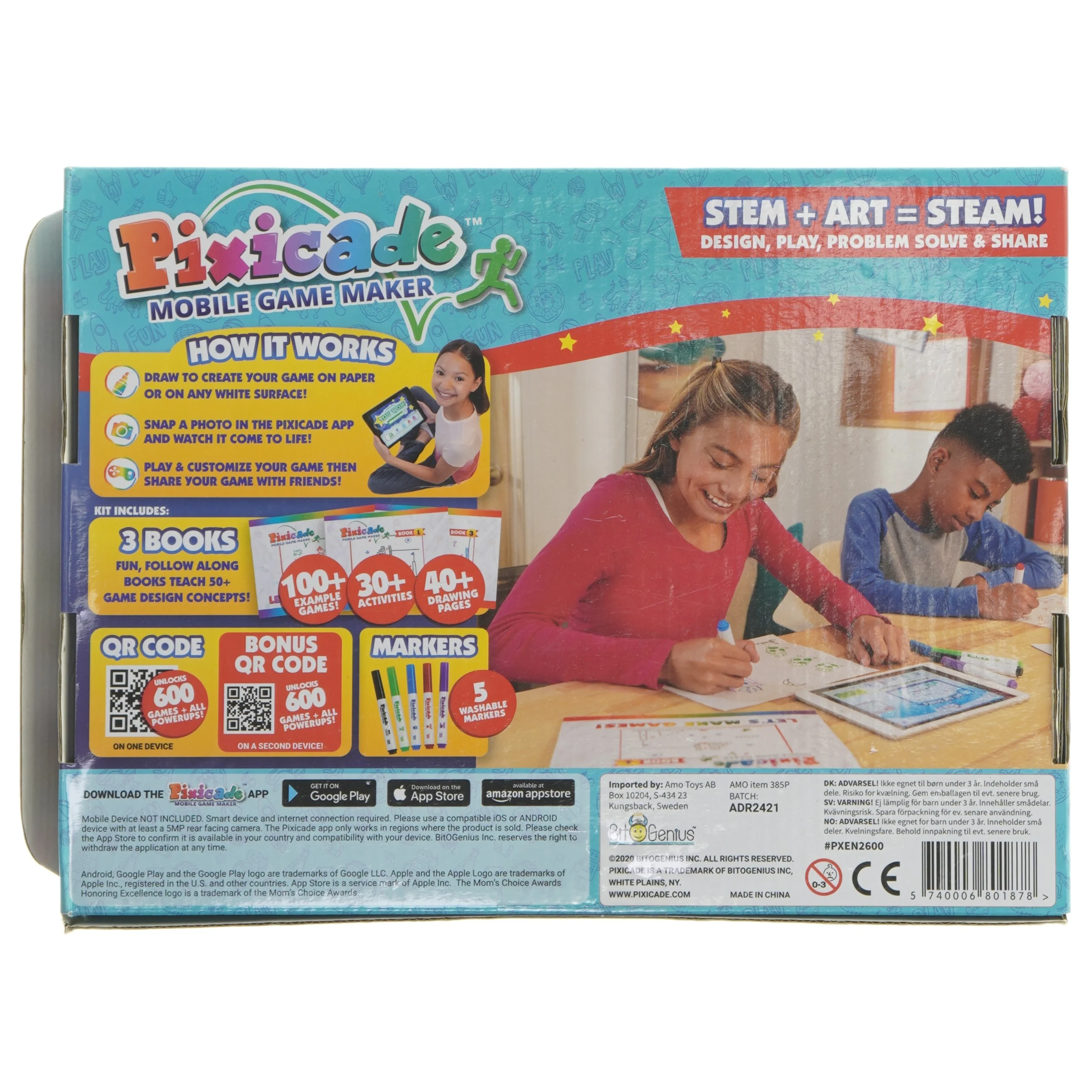 Pixicade Mobile Game Maker fra Pixicade