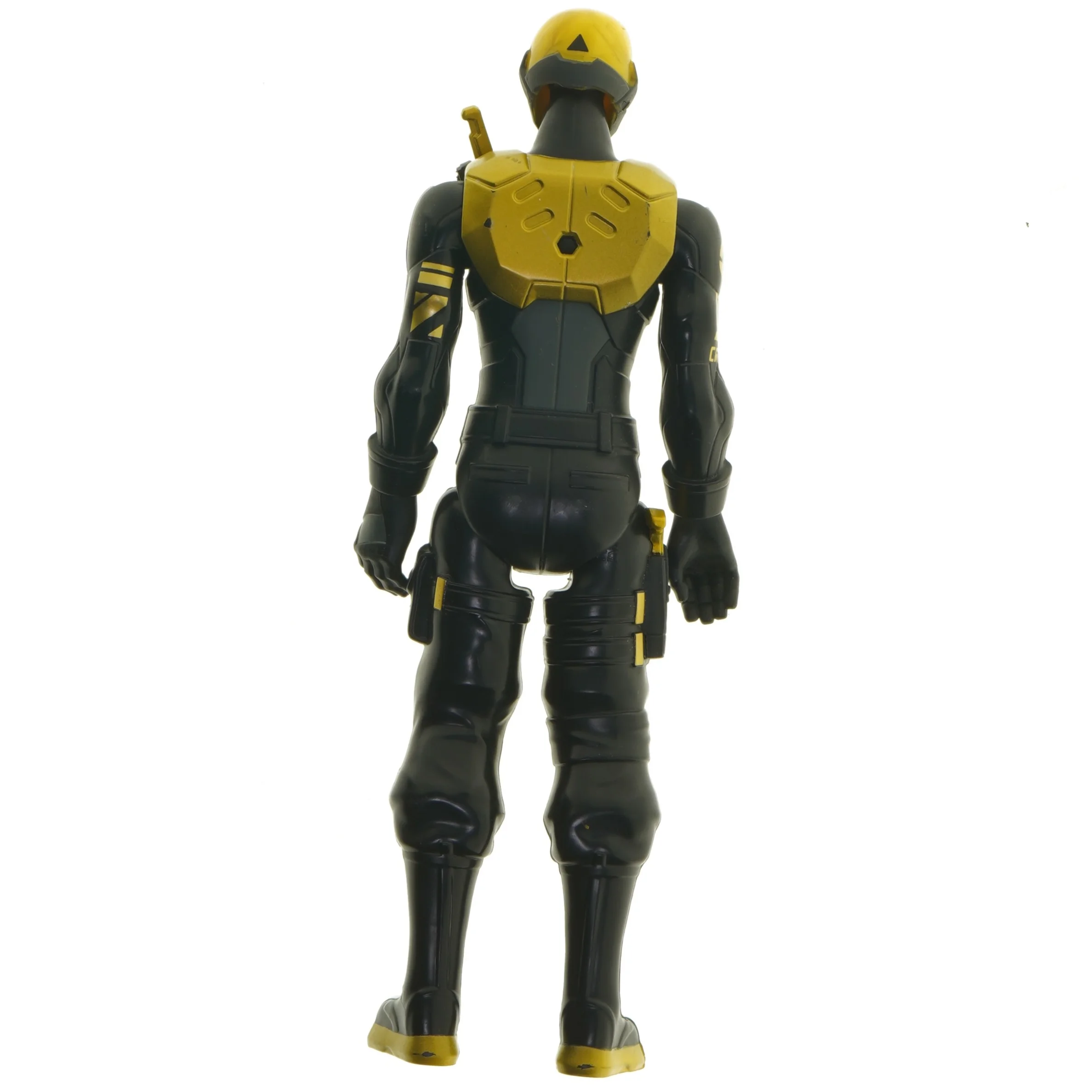 Actionfigur i sort og gul farve (str. 29,5 cm)