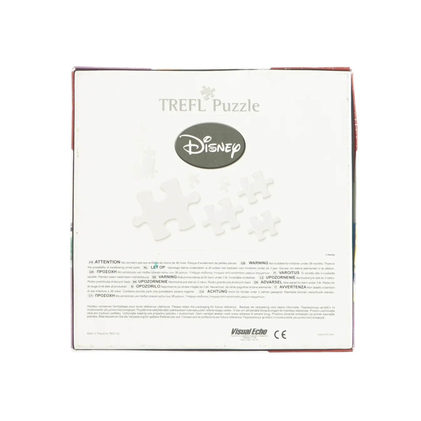 3D puslespil med 56 brikker fra Disney