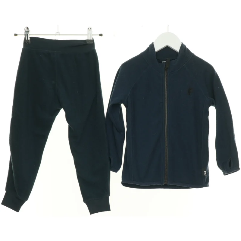Sæt fleece bukser og jakke fra Fix (str. 98 cm)