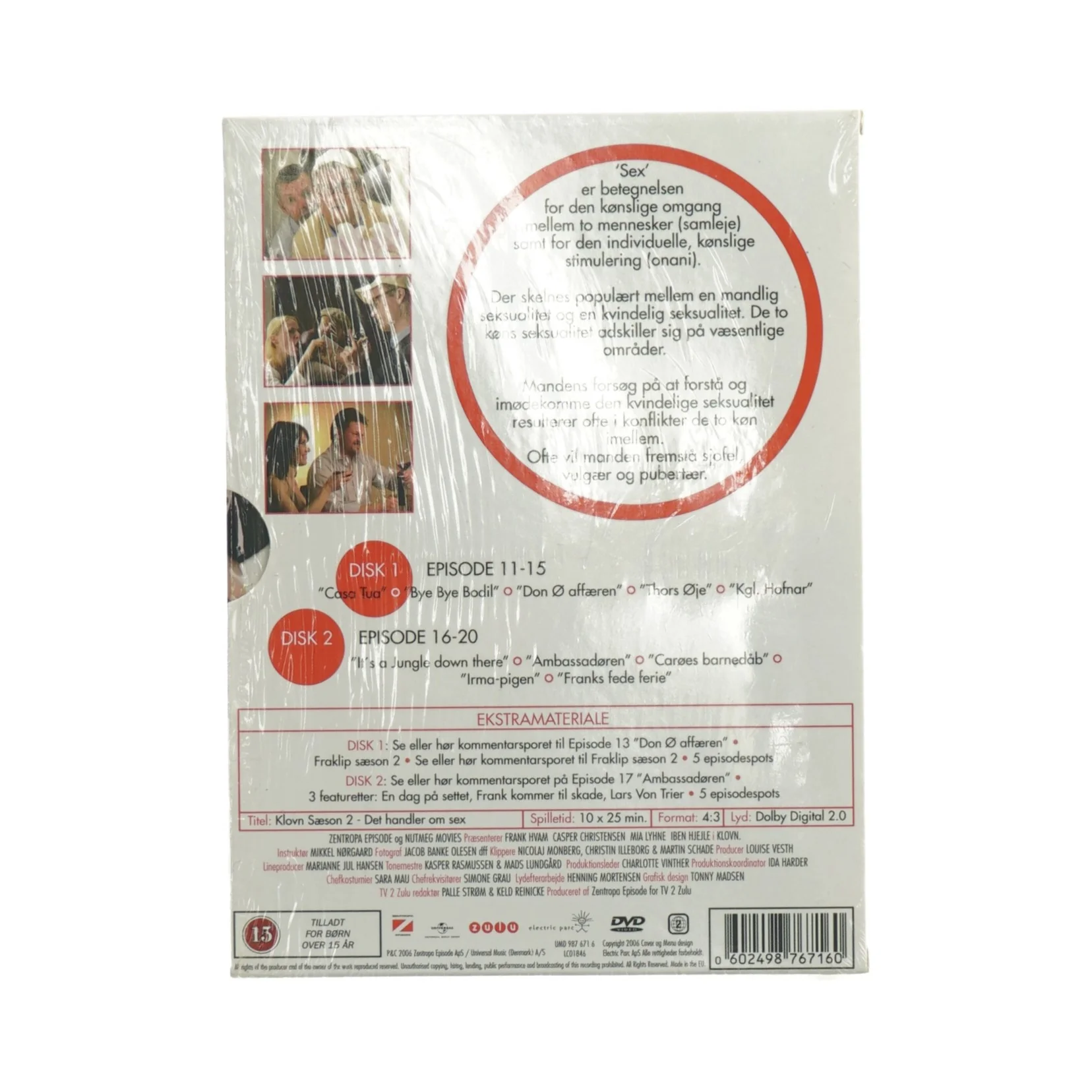 Klovn sæson 2 (dvd)