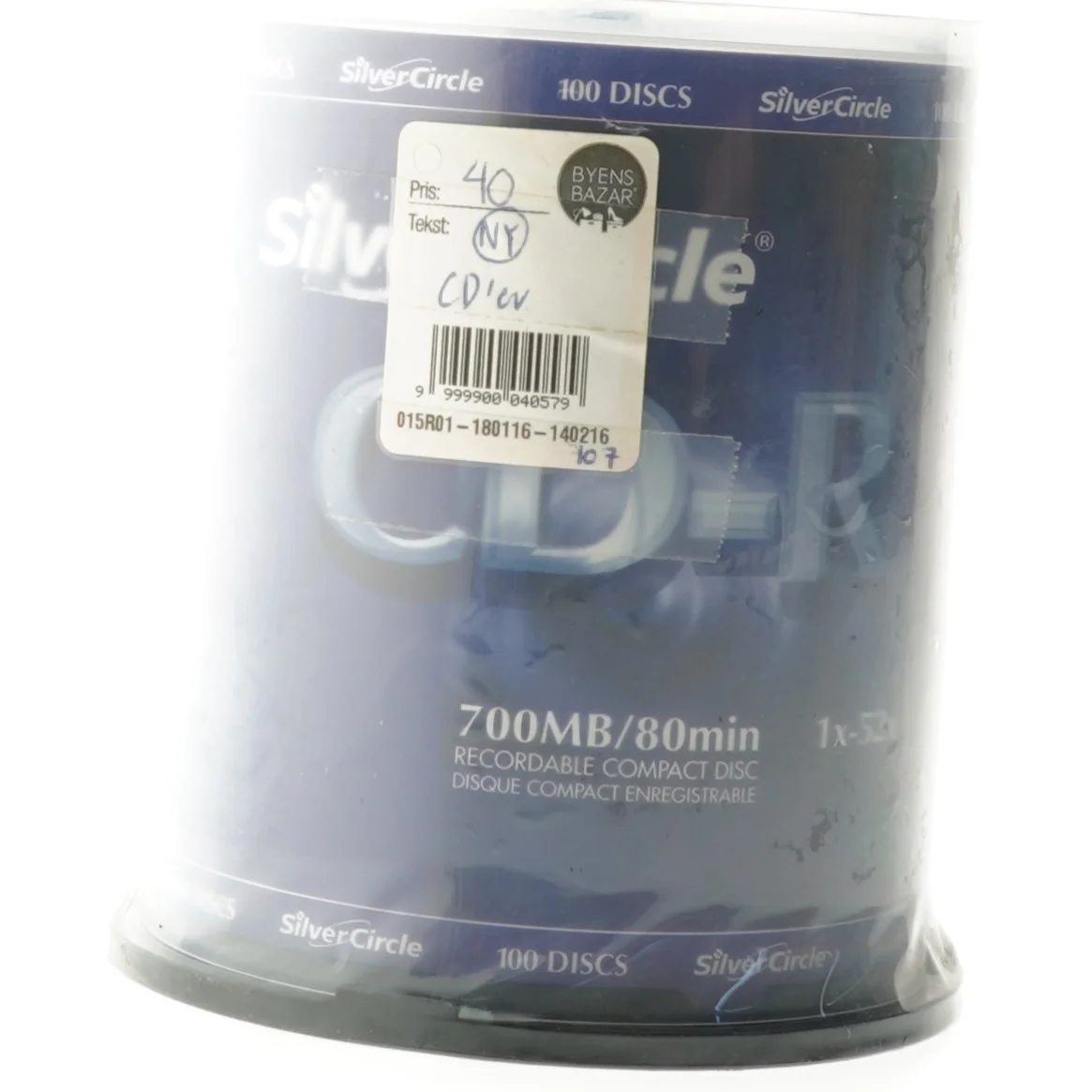 SilverCircle CD-R disks fra SilverCircle (str. 16 cm)
