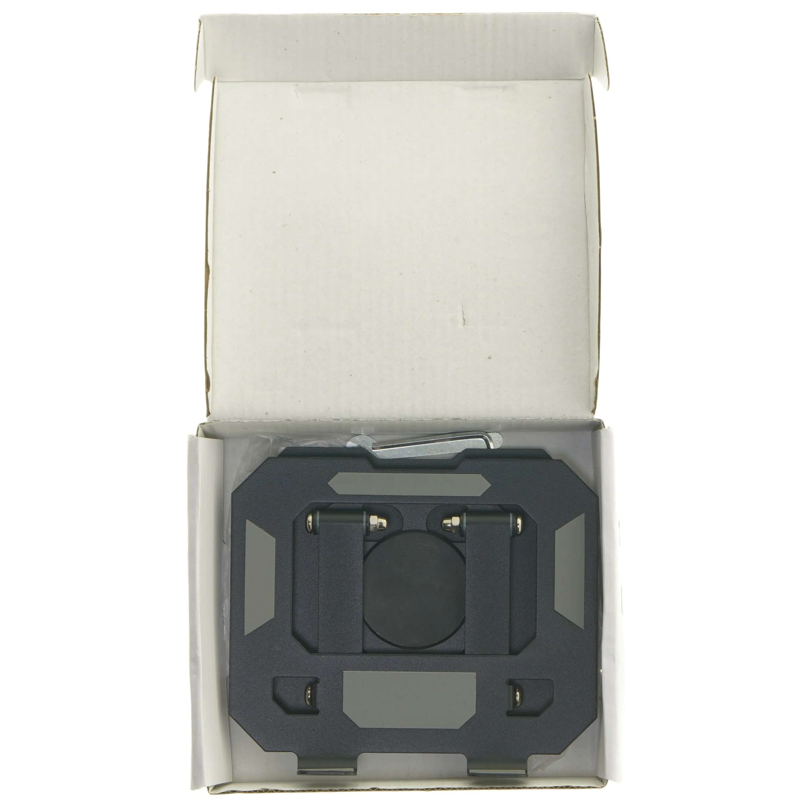 Foldbar metal holder til tablets (str. 15x12,5 cm)