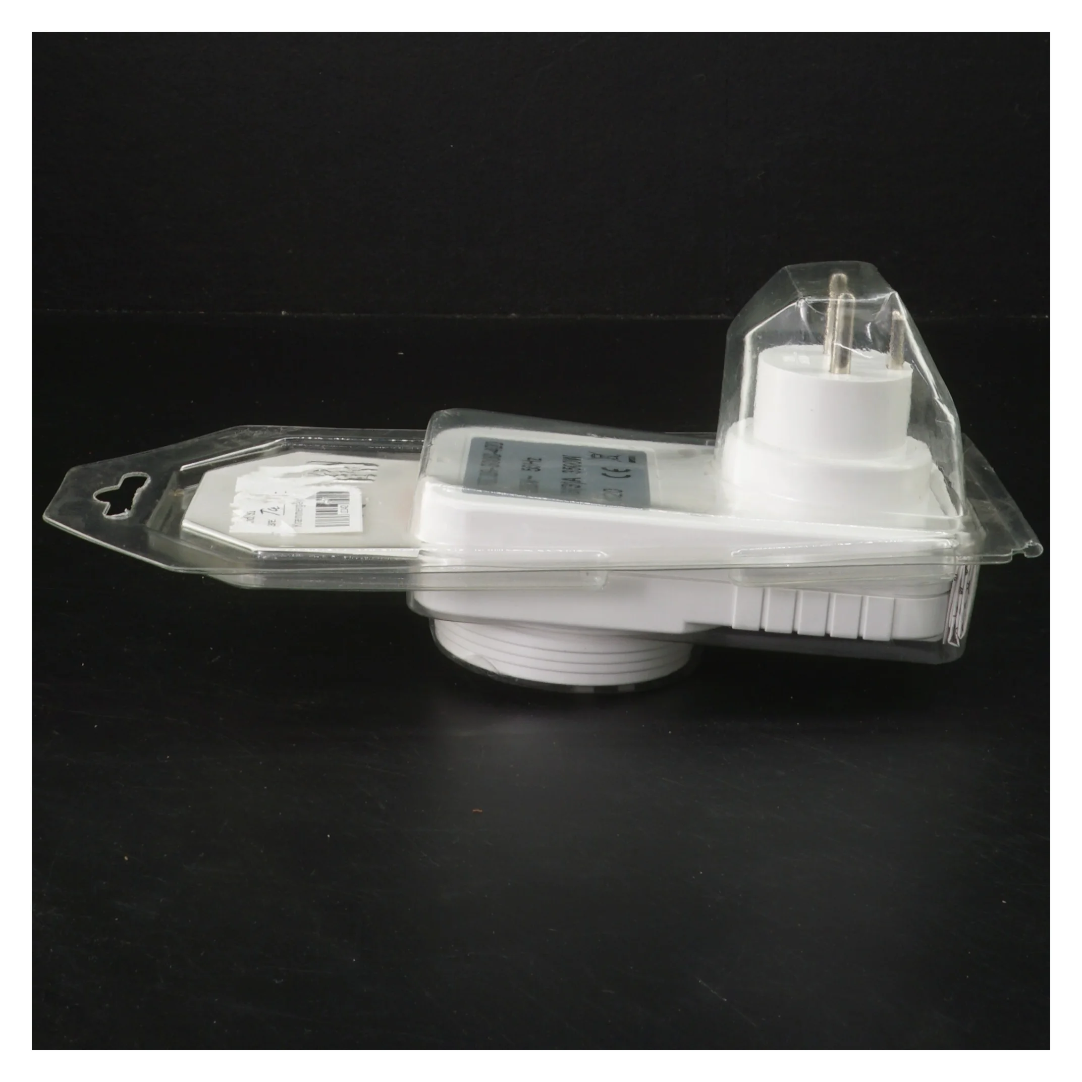 Elektronisk timer til stikkontakt fra Dong Energy (str. 12x7,5 cm)